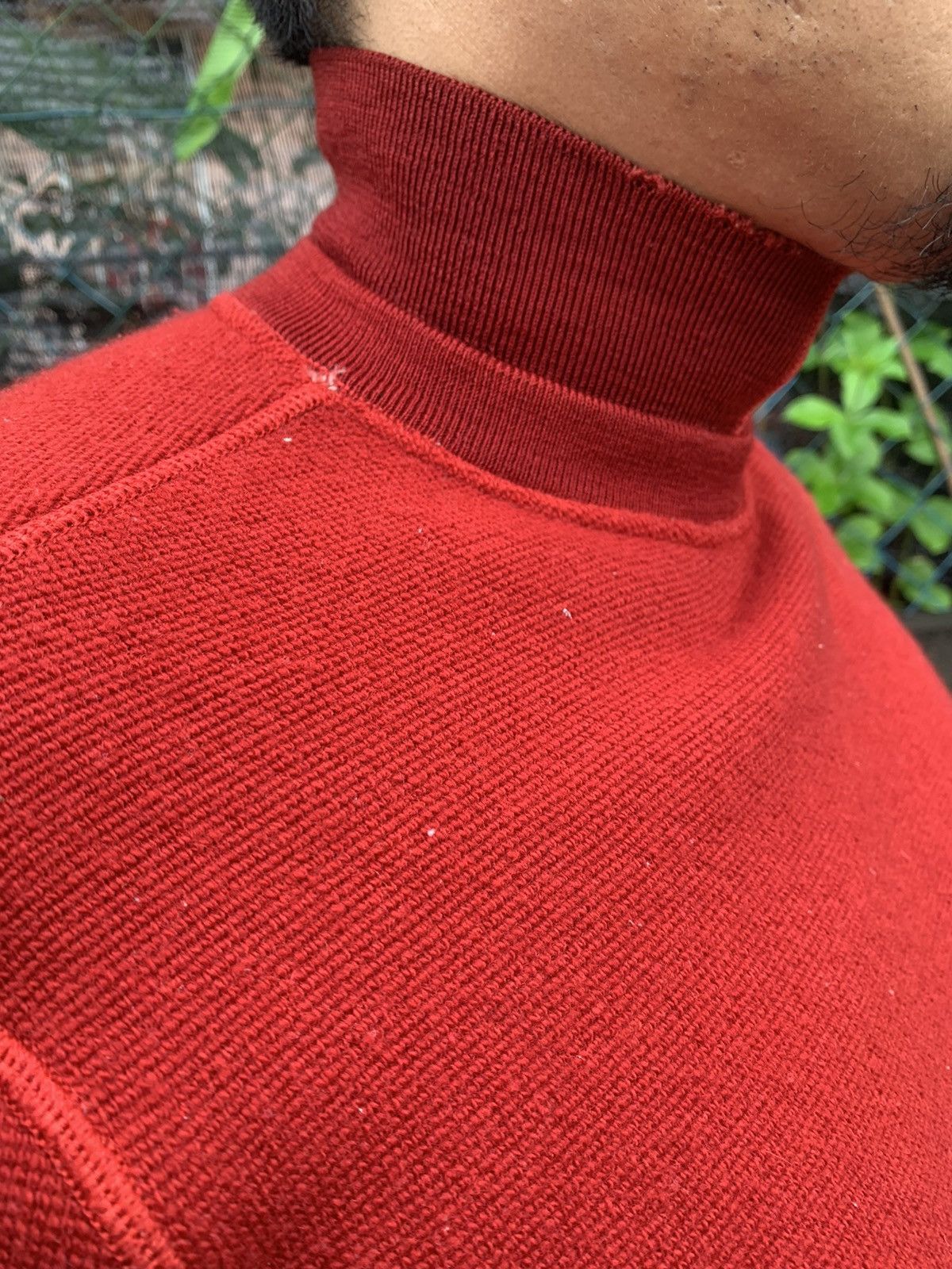 Stone Island × Vintage Vintage 90s Stone Island Pullover Knit Size US L / EU 52-54 / 3 - 17 Thumbnail