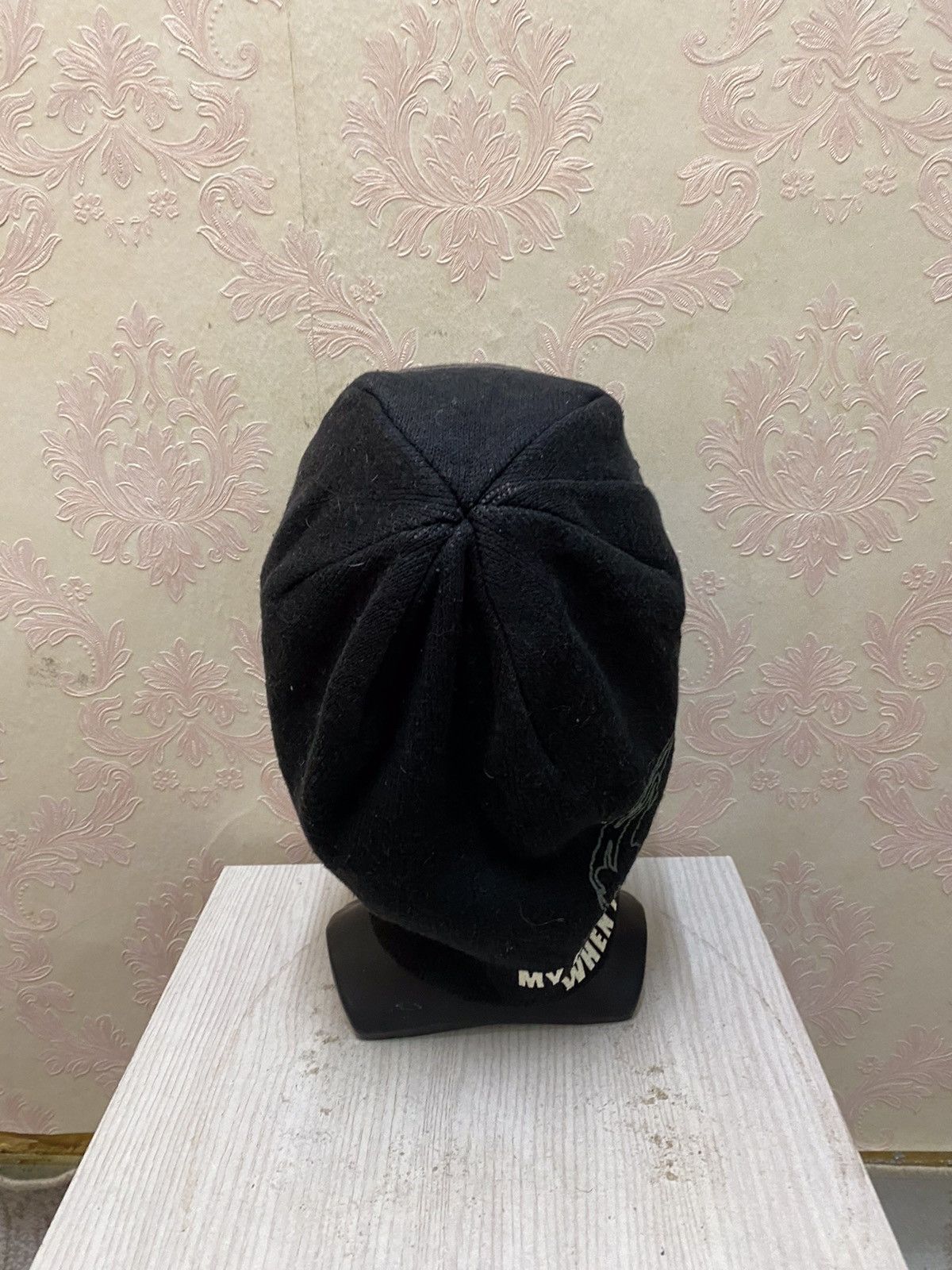 Seditionaries Japanese Brand Stream Big Logo Skull Seditionarie Beanie Hat Size ONE SIZE - 6 Thumbnail
