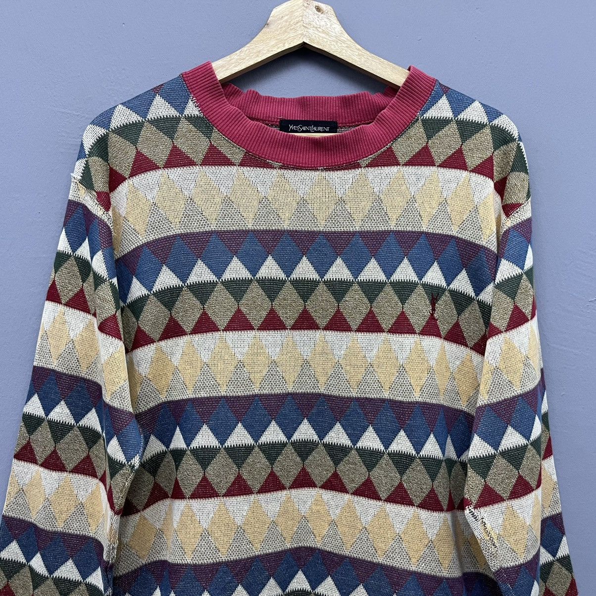 Yves Saint Laurent Vintage Yvest Saint Laurent Sweater Size US S / EU 44-46 / 1 - 3 Thumbnail