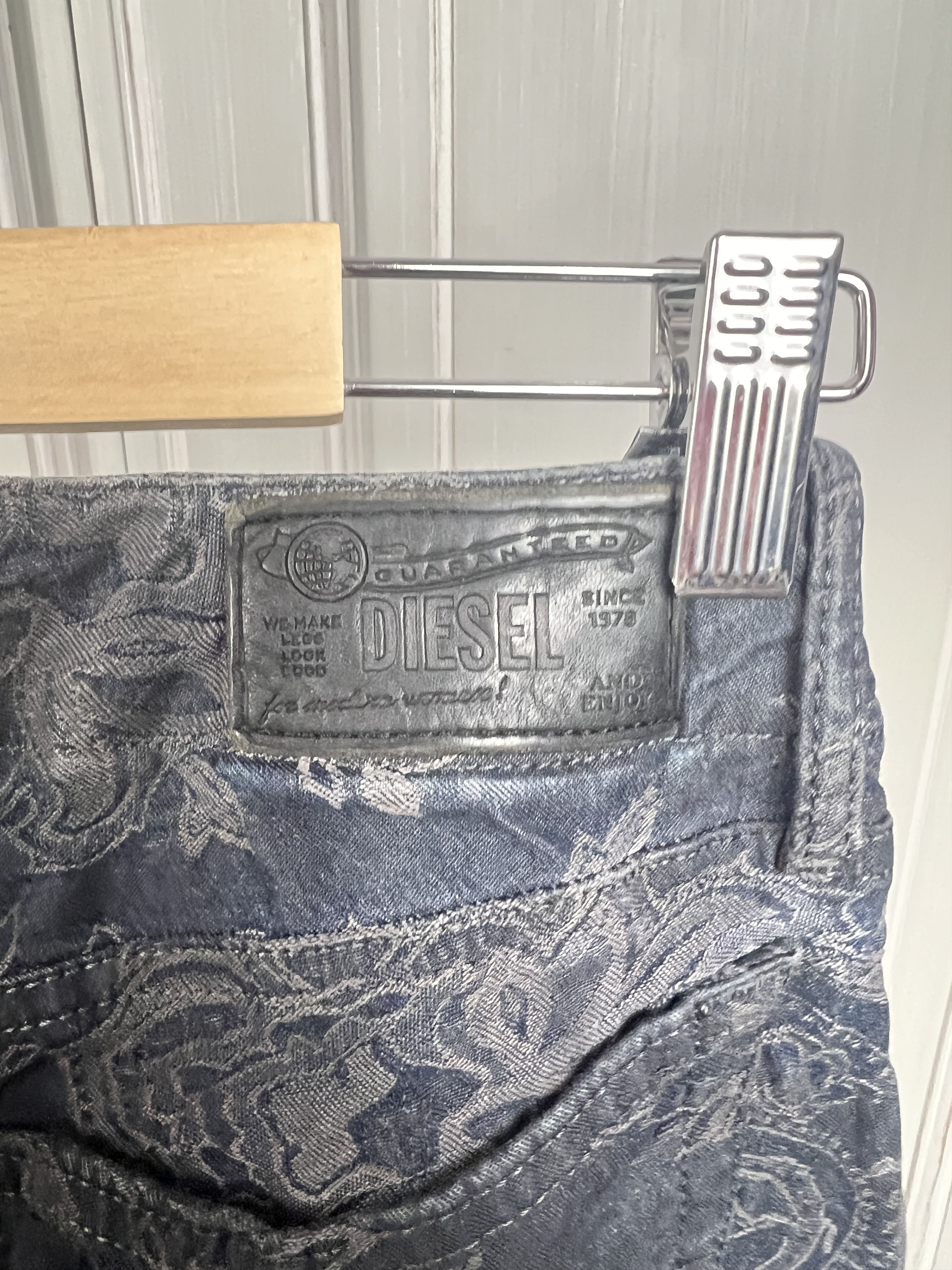 Diesel DIESEL GRUPEE 0824 F SLIM SKINNY STRETCH WOMAN W25 L 32 Size 25" / US 0 / IT 36 - 11 Thumbnail