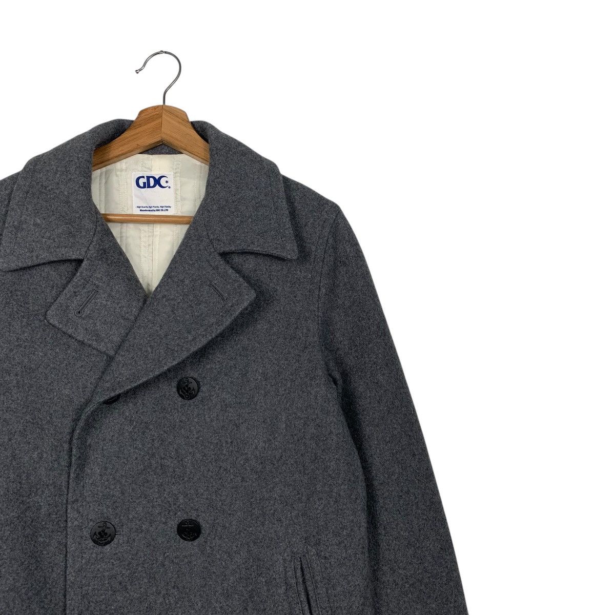 Japanese Brand Japanese Brand GDC DOuble Breasted Wool Coat Size US L / EU 52-54 / 3 - 5 Thumbnail