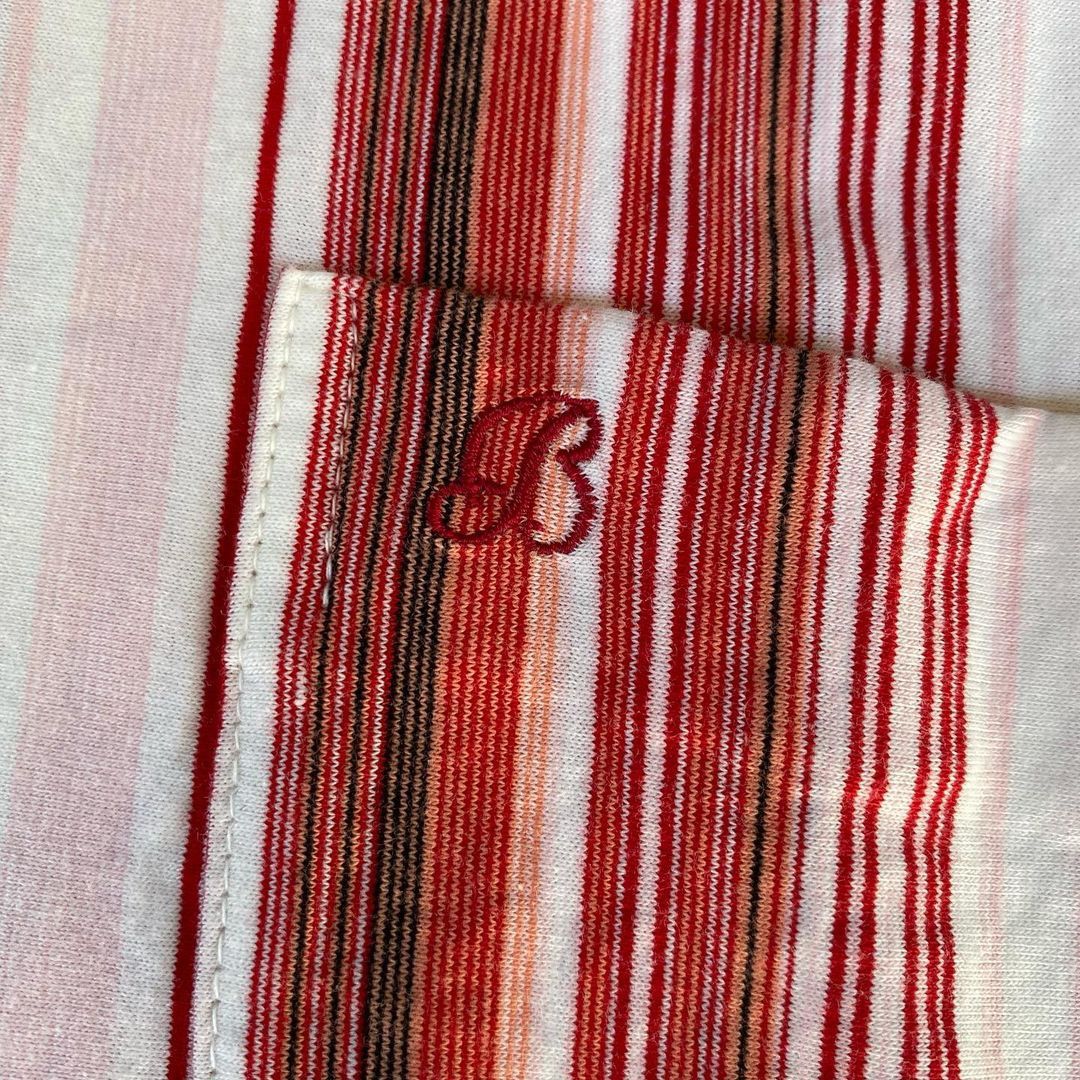 Balenciaga Rare balenciaga shirt striped multicolor Size US M / EU 48-50 / 2 - 3 Thumbnail