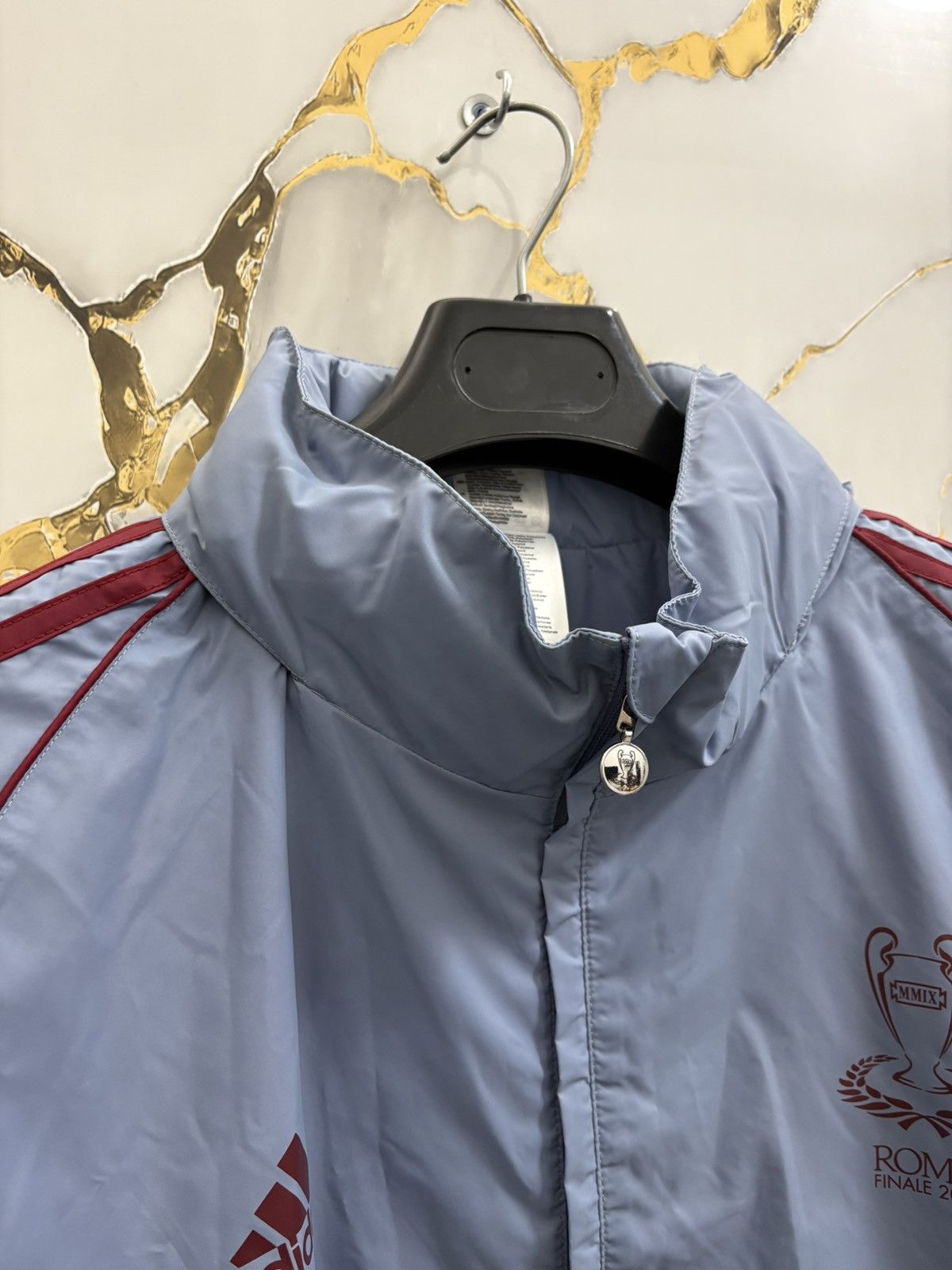 Adidas Windbreaker jacket champions league final 2009 NEW size L Size US L / EU 52-54 / 3 - 7 Thumbnail