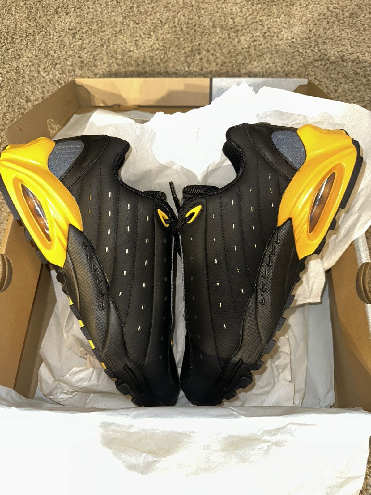 NOCTA Drake x Nike “Nocta Hot Step” (Blk/Yellow) Size US 9.5 / EU 42-43 - 7 Thumbnail