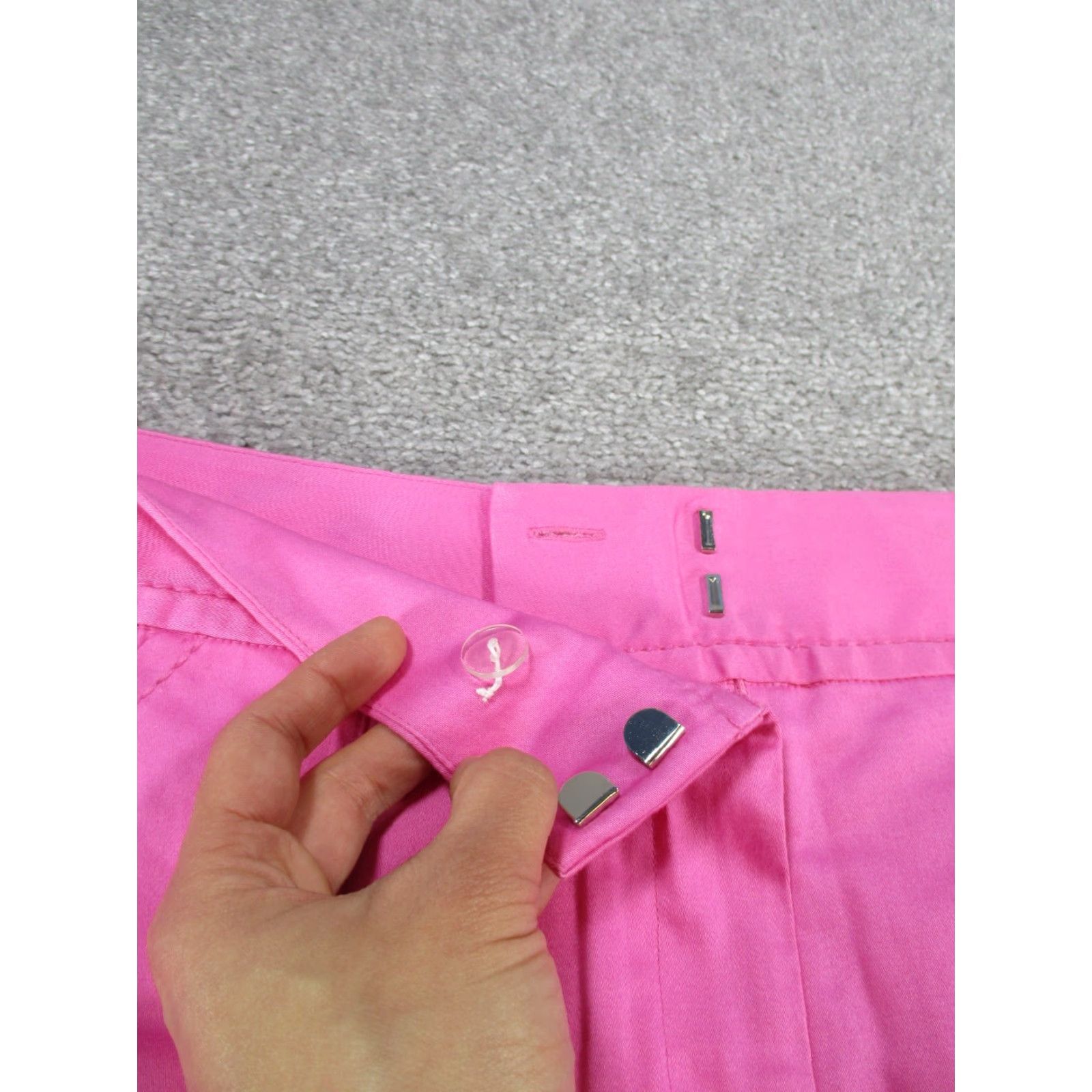 Lilly Pulitzer VINTAGE Lilly Pulitzer Skirt Womens 8 Pink Cotton Mini - Read Size 30" / US 8 / IT 44 - 4 Thumbnail