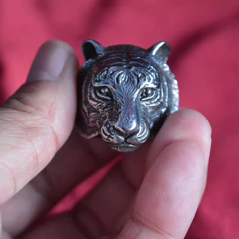 Jewelry Tiger Jewelry Rings Open Size Chrome Ring (Size 7-13) Size ONE SIZE - 1 Thumbnail
