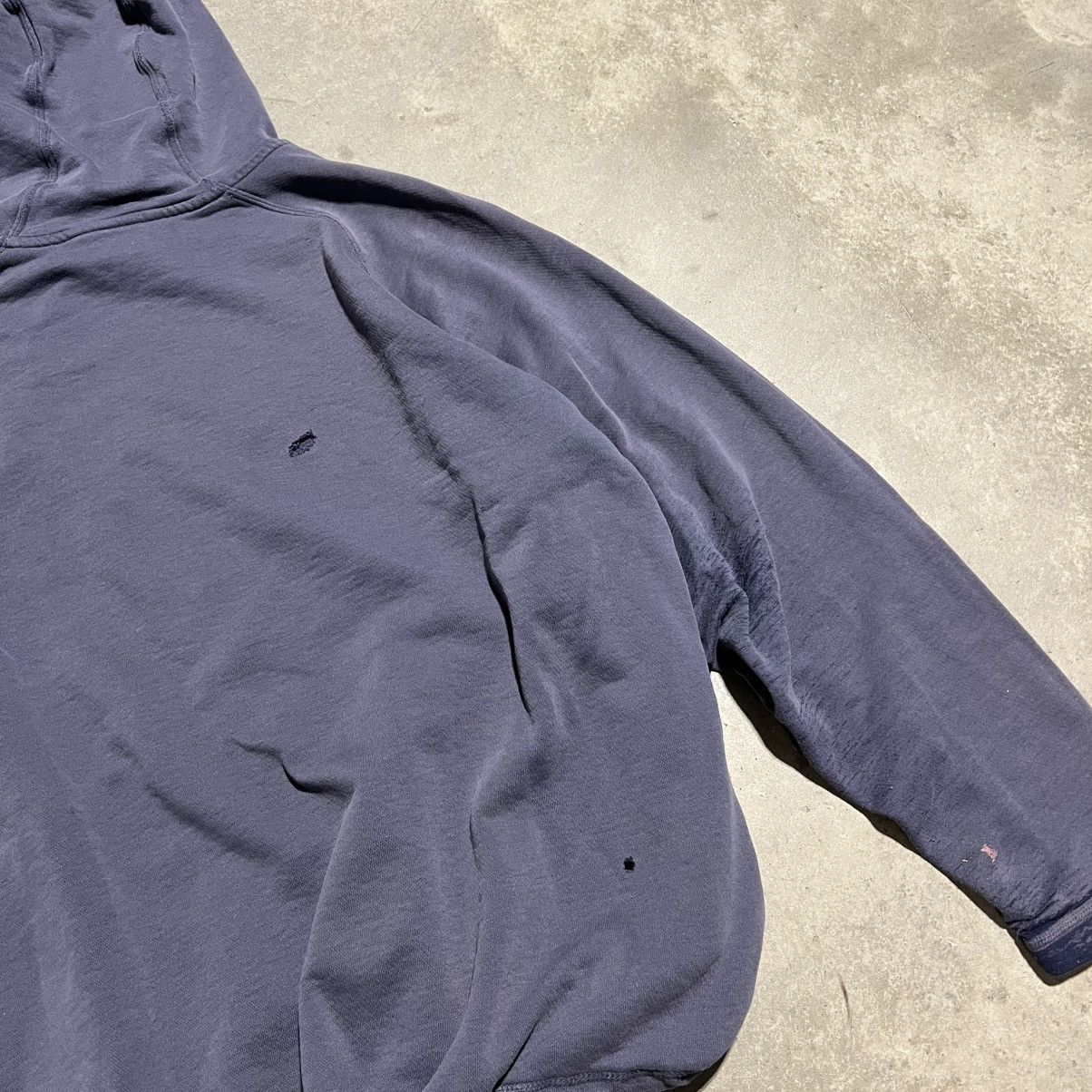 Nike × Vintage Crazy Vintage Nike Center Swoosh Boxy Hoodie Size US XL / EU 56 / 4 - 11 Thumbnail