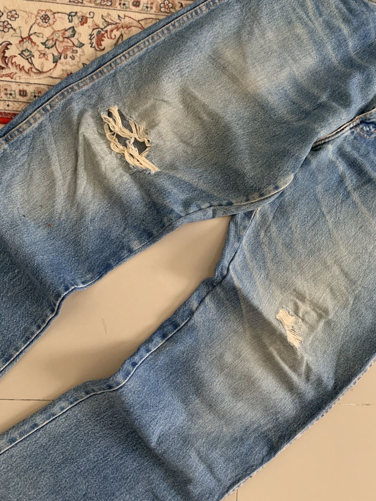Dickies Vintage Dickies Reguler Distressed Faded Baggy Jeans Size US 34 / EU 50 - 8 Thumbnail