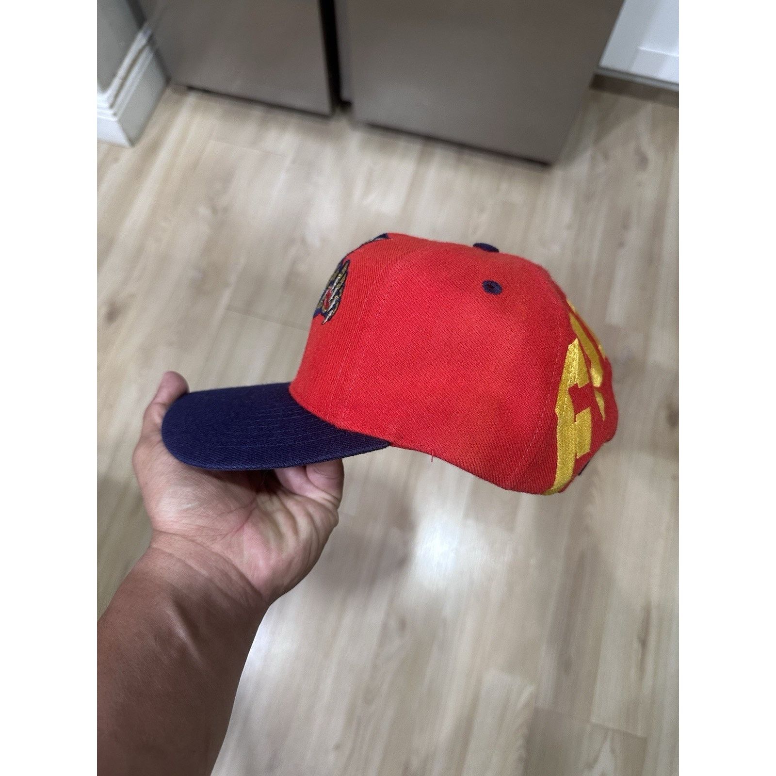 Logo Athletic Vintage Florida Panthers Big Logo Snapback Logo Athletic Hat Size ONE SIZE - 5 Thumbnail