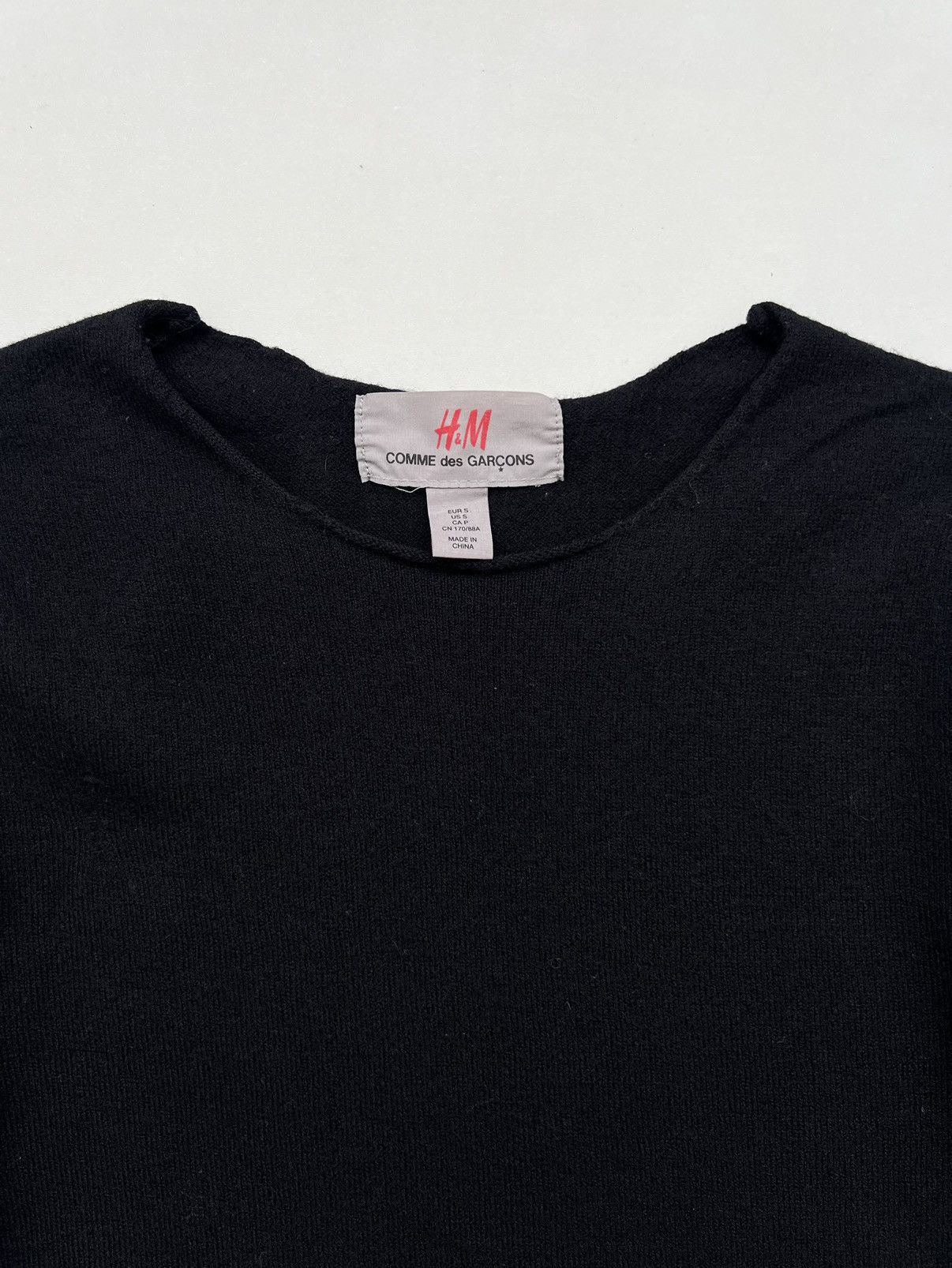 Comme des Garcons F/W08 Comme Des Garçons x H&M Wool Raw Edges Sweater Size US S / EU 44-46 / 1 - 5 Thumbnail