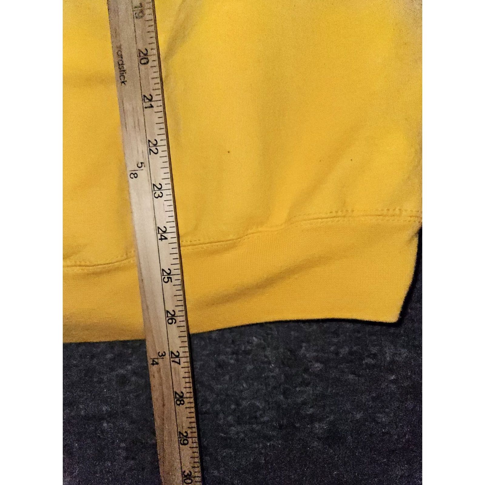 Starter VINTAGE Starter Sweatshirt Men L Yellow Long Sleeve Logo Sports 90s Y2K Embroidered Crew Neck Pullover Size US L / EU 52-54 / 3 - 5 Thumbnail