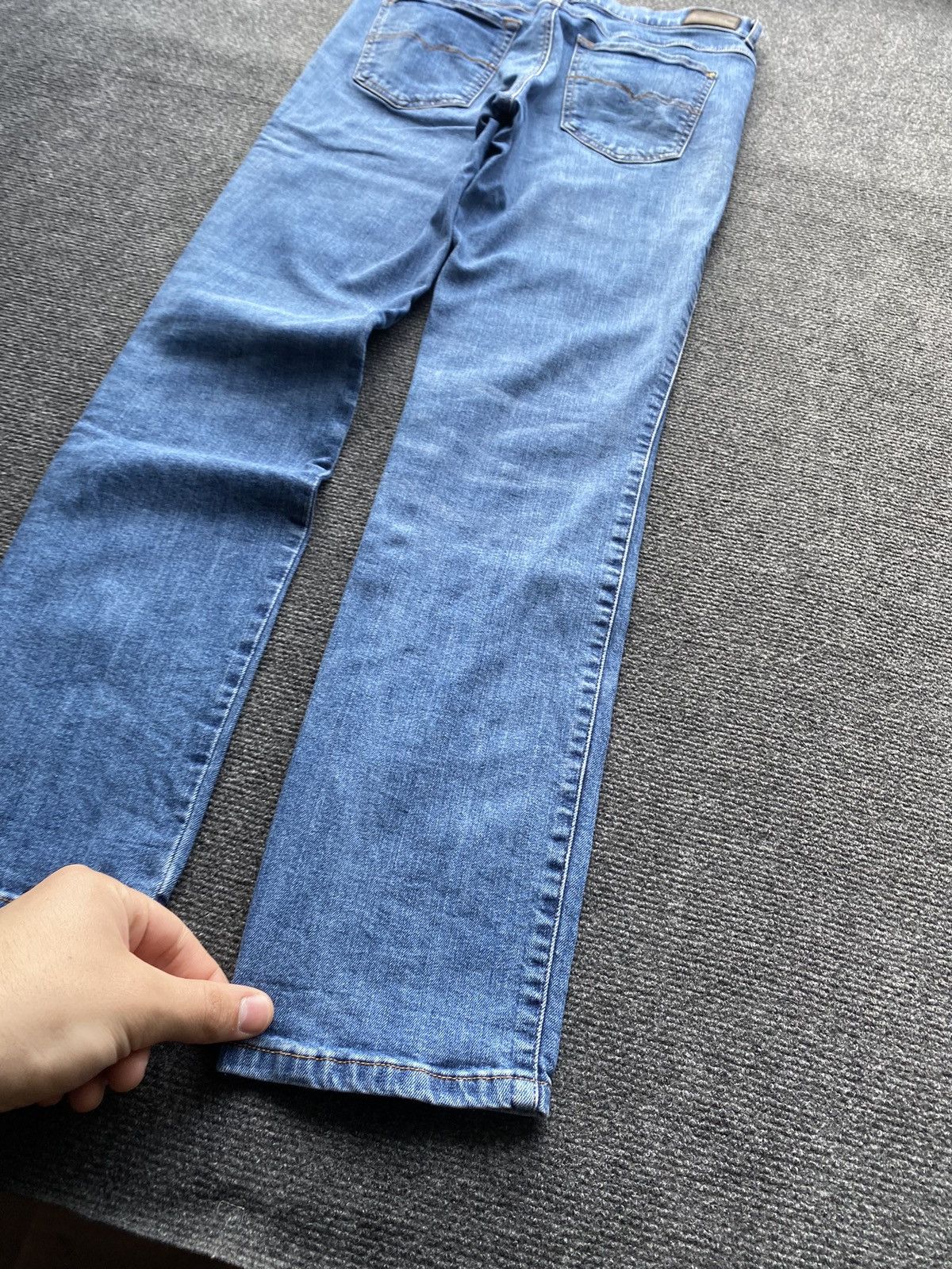 Diesel 🔥Opium Punk Diesel sandy blue jeans women 29 alt goth emo Size 29" - 14 Thumbnail