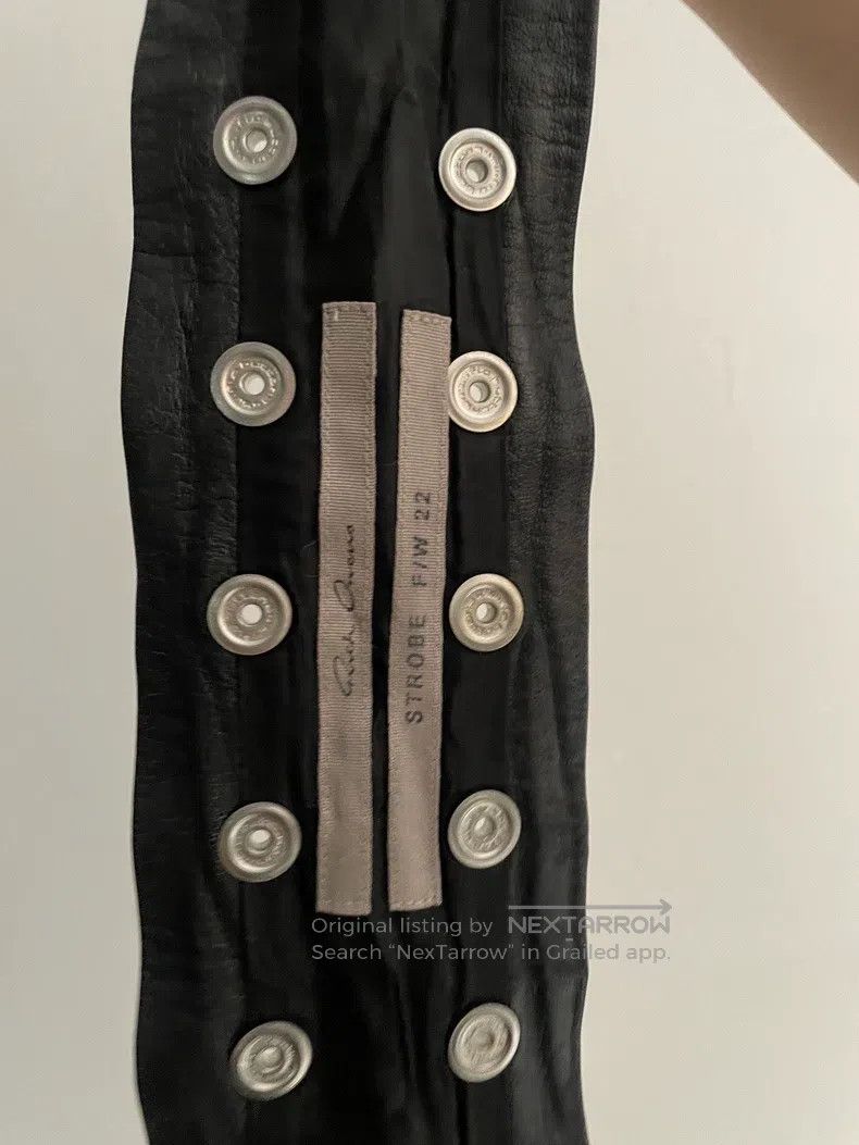 Rick Owens Rick Owens Studded Leather Choker Size ONE SIZE - 4 Thumbnail