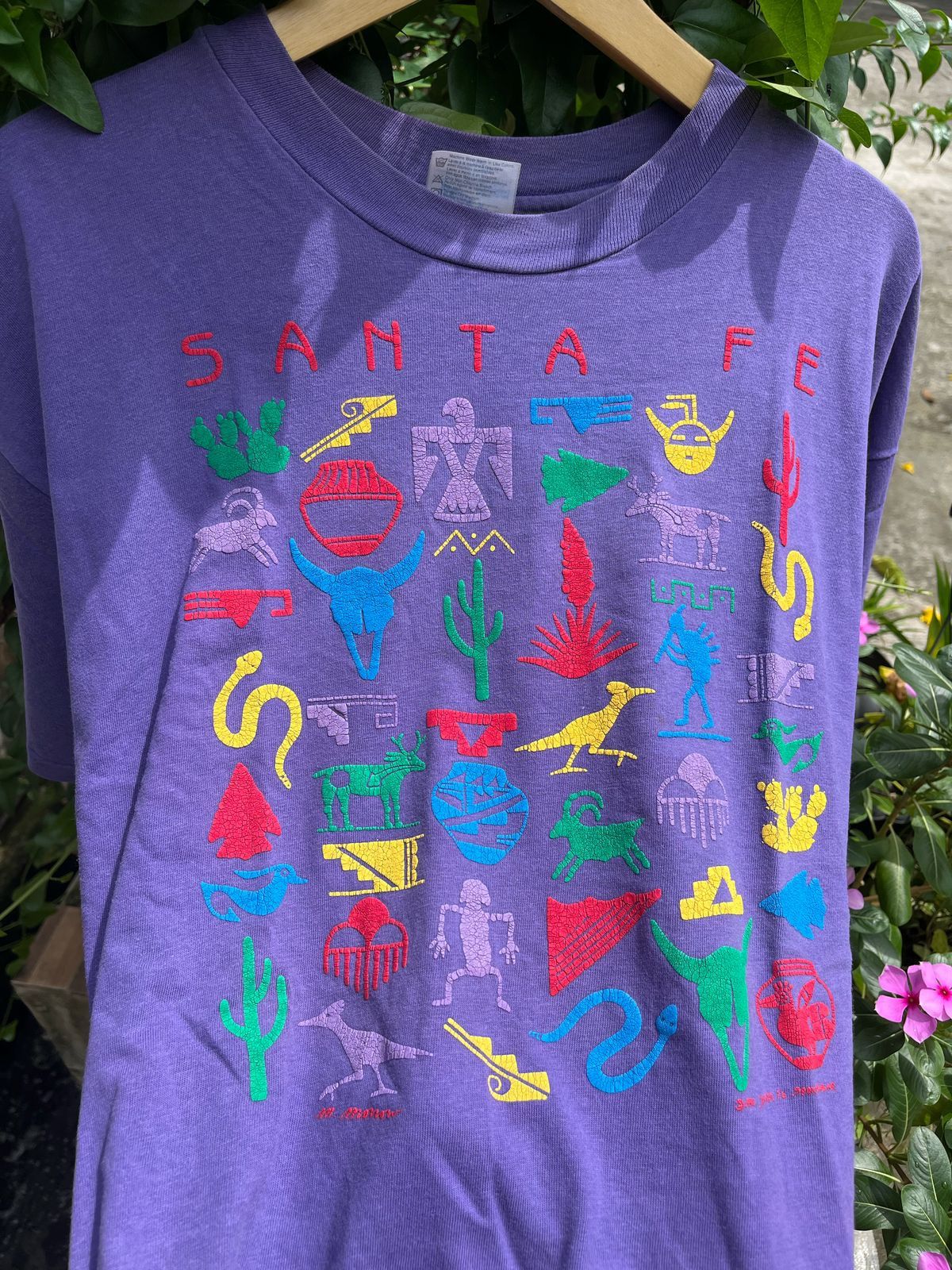 Vintage Santa Fe Sportwear '91 Size US XL / EU 56 / 4 - 3 Thumbnail
