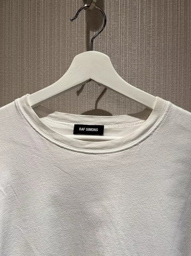 Raf Simons Raf Simons Double-layer white T-shirt Size US L / EU 52-54 / 3 - 2 Thumbnail