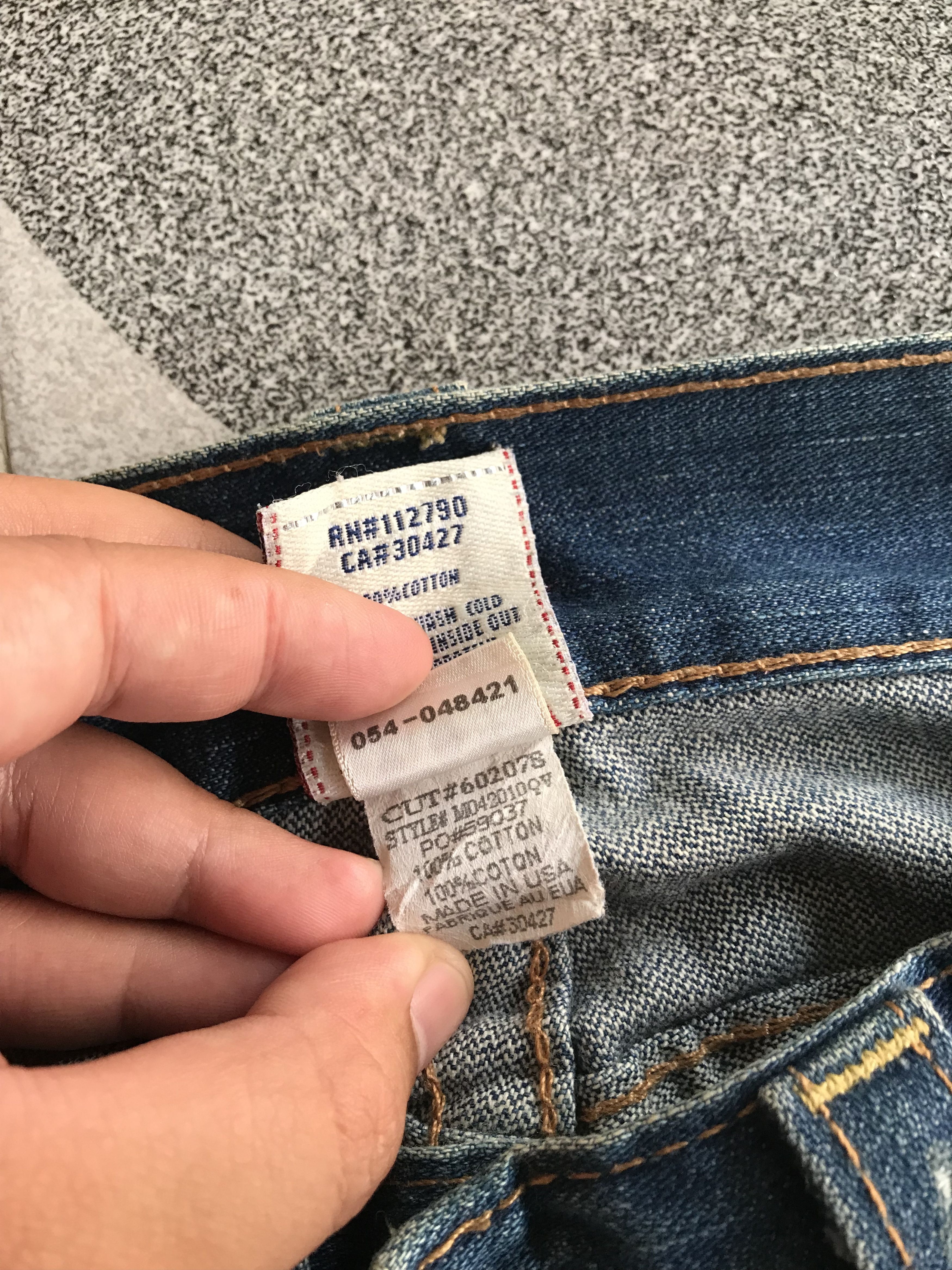 True Religion × Vintage True Religion Distressed Flared Size US 29 - 10 Thumbnail