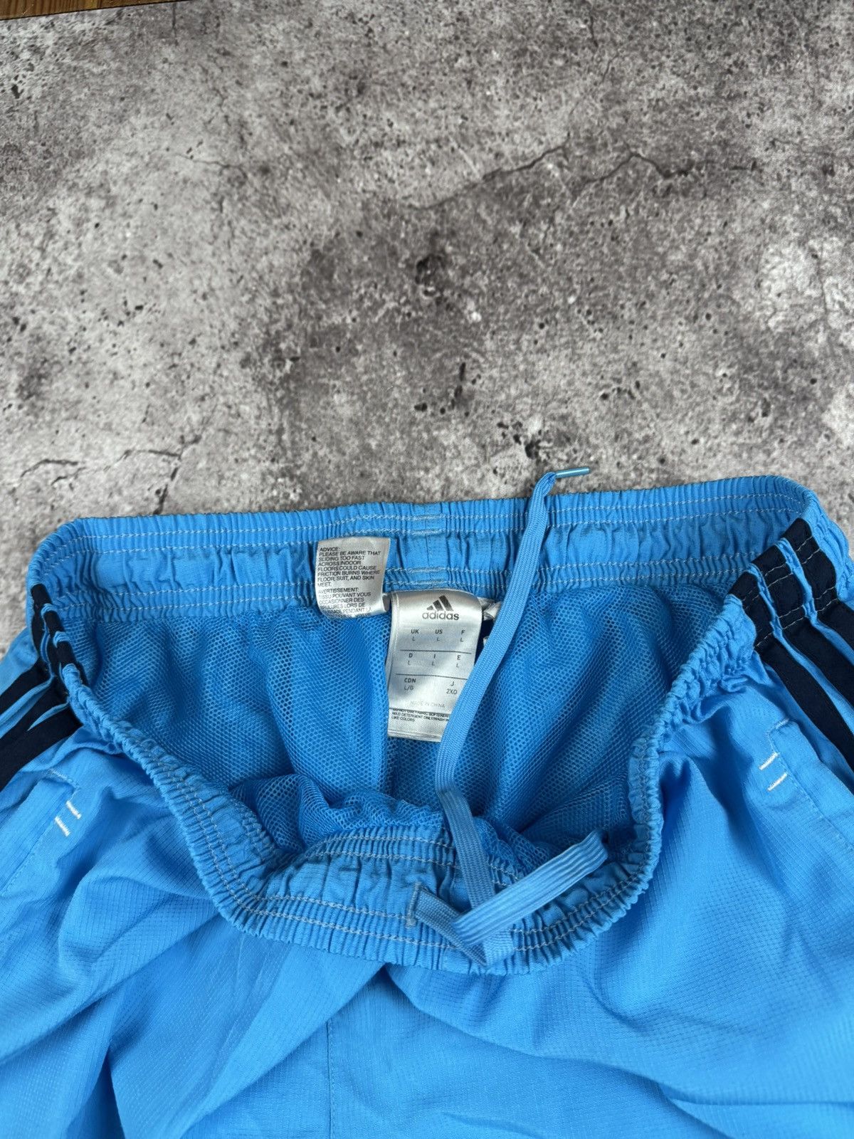 Adidas Y2K Adidas Olympique Marseille Vntg Distressed Track Pants Size US 34 / EU 50 - 3 Thumbnail