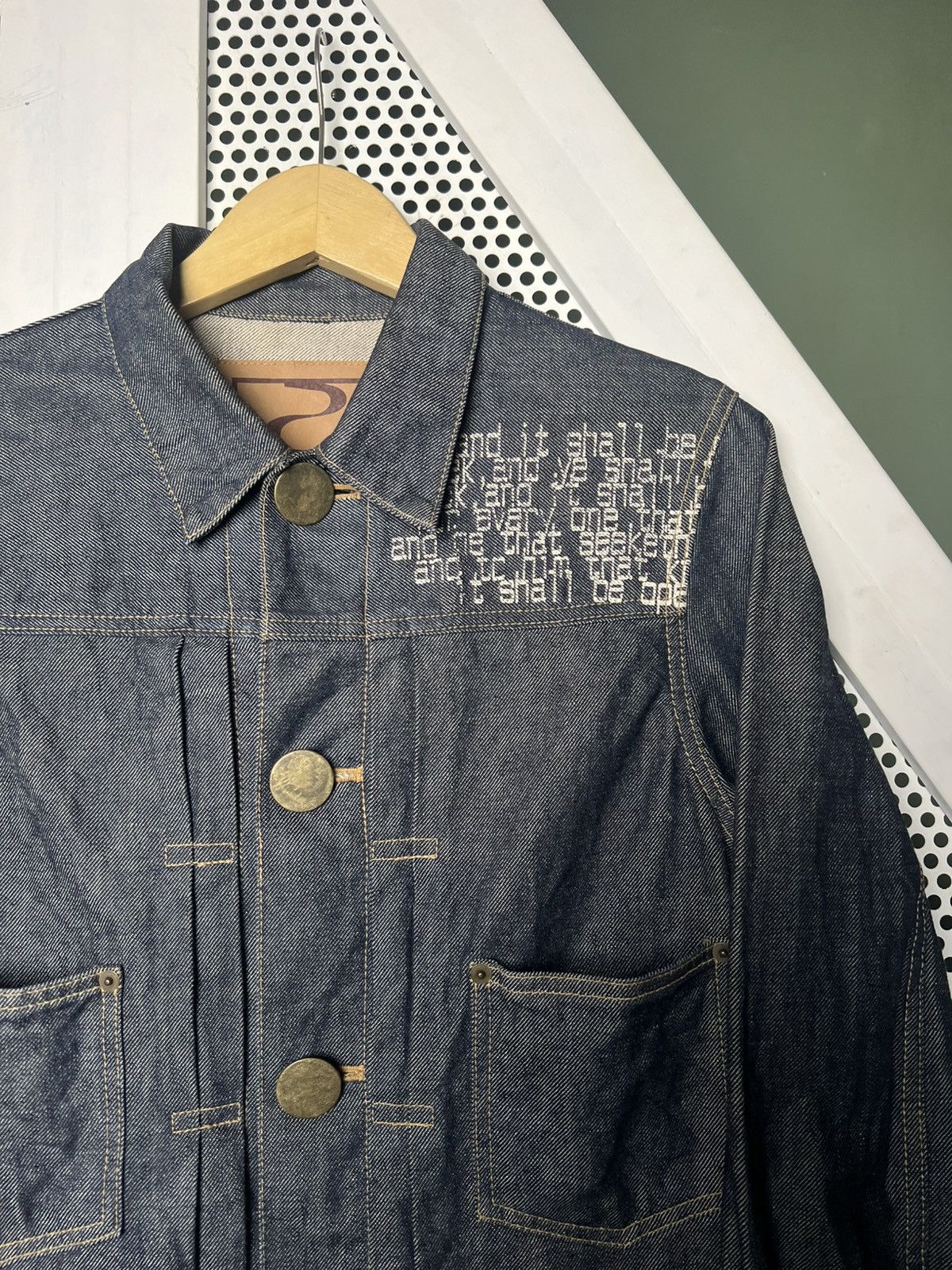 Beauty Beast Archive Beauty Beast Type 2 Poem Denim Jacket Size US M / EU 48-50 / 2 - 4 Thumbnail