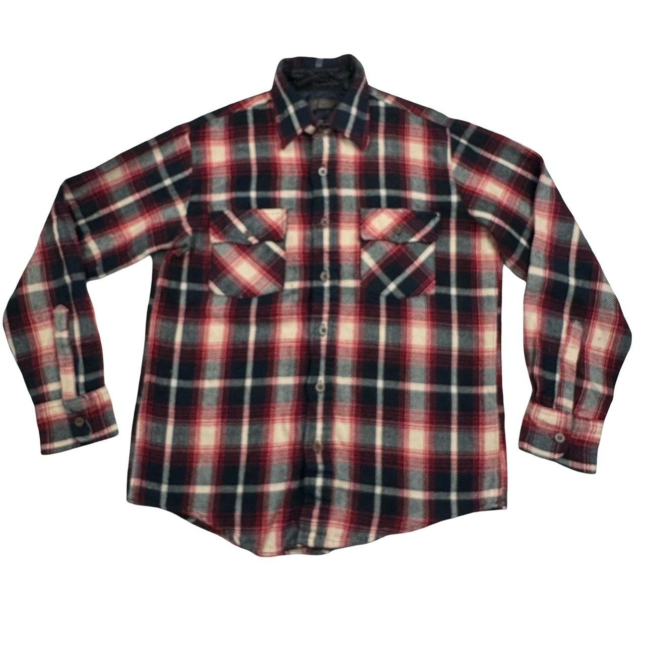 Other VTG David Harrison 1970's Men’s Flannel Shirt Multicolor Pla Size US M / EU 48-50 / 2 - 2 Thumbnail