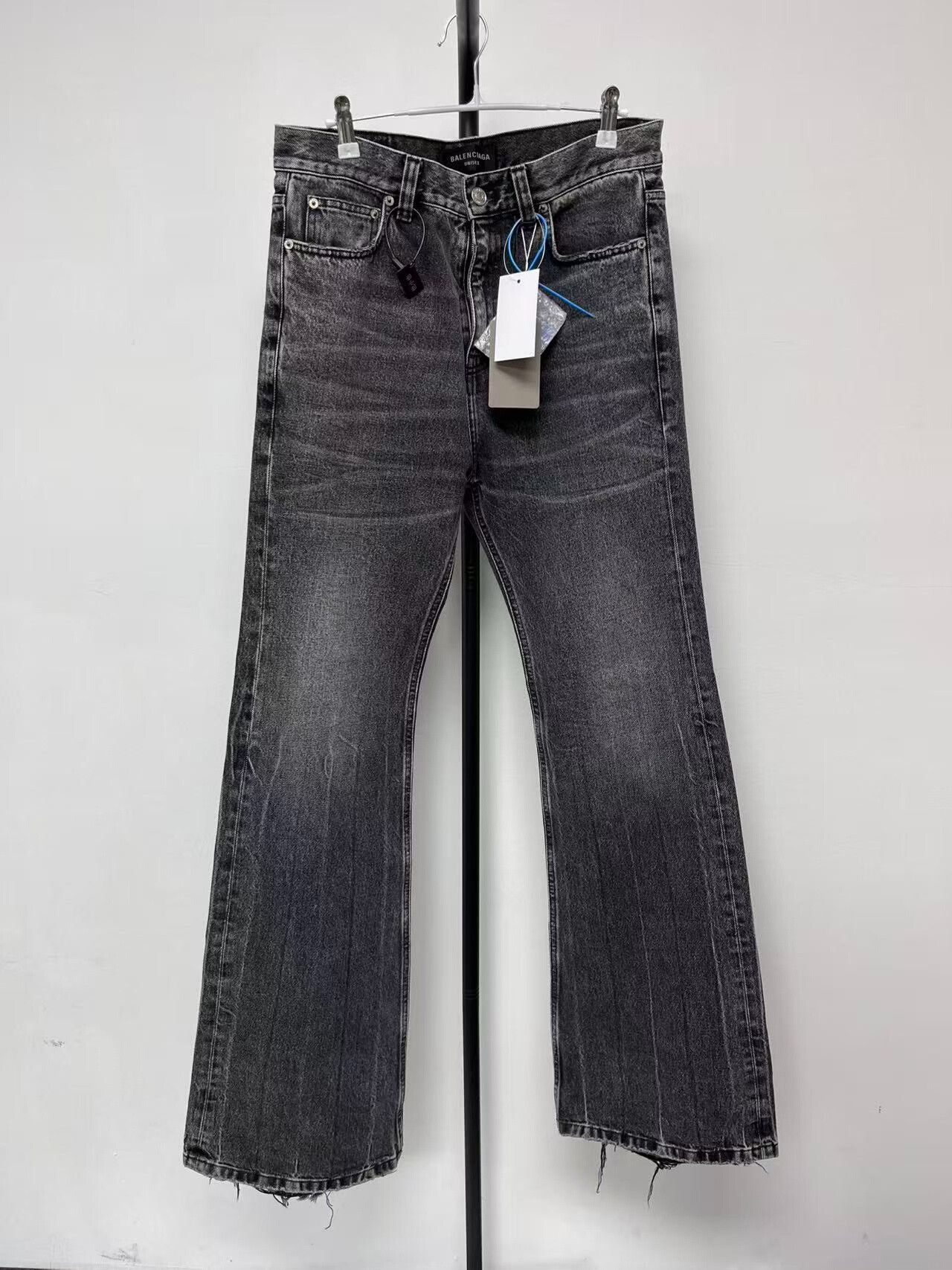 Balenciaga Balenciaga Black Flared Jeans for Men Size US 26 / EU 42 - 1 Thumbnail