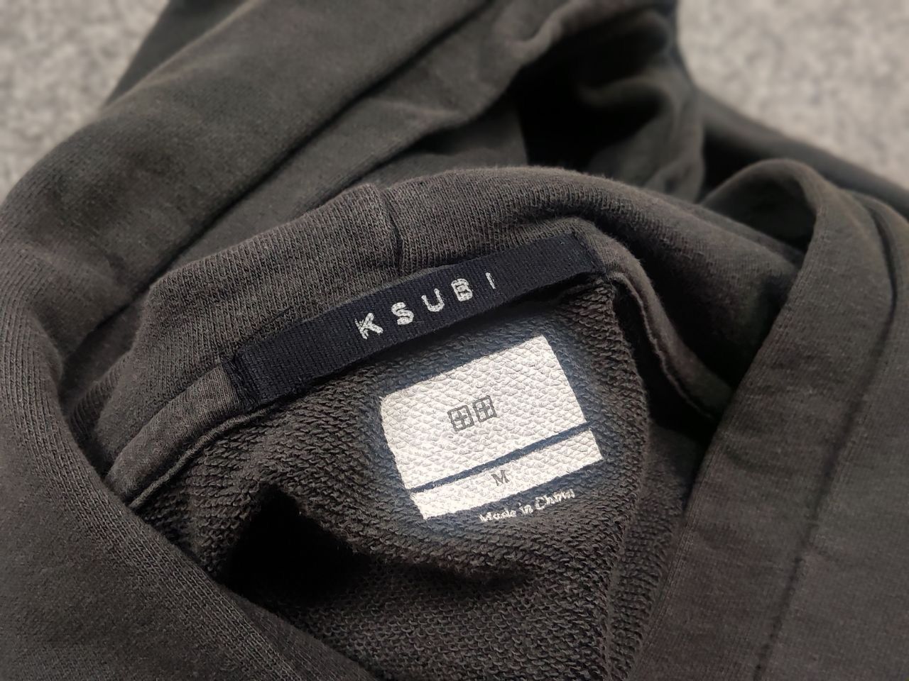 Ksubi Ksubi Japan Brink Black LIfe Gray Pocket Oversized Hoodie Size US M / EU 48-50 / 2 - 18 Thumbnail