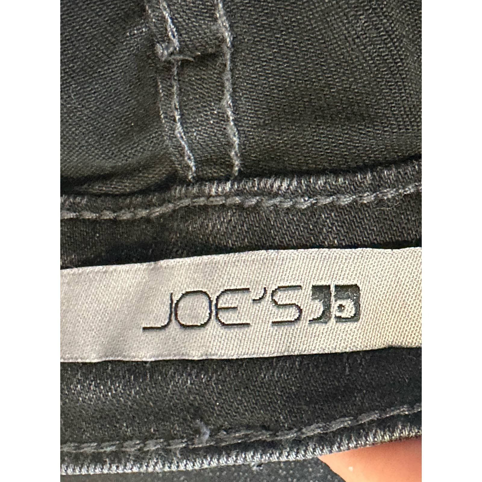 Joe's Joe's Flawless black curvy skinny crop jeans size 28 Size 28" / US 6 / IT 42 - 3 Thumbnail