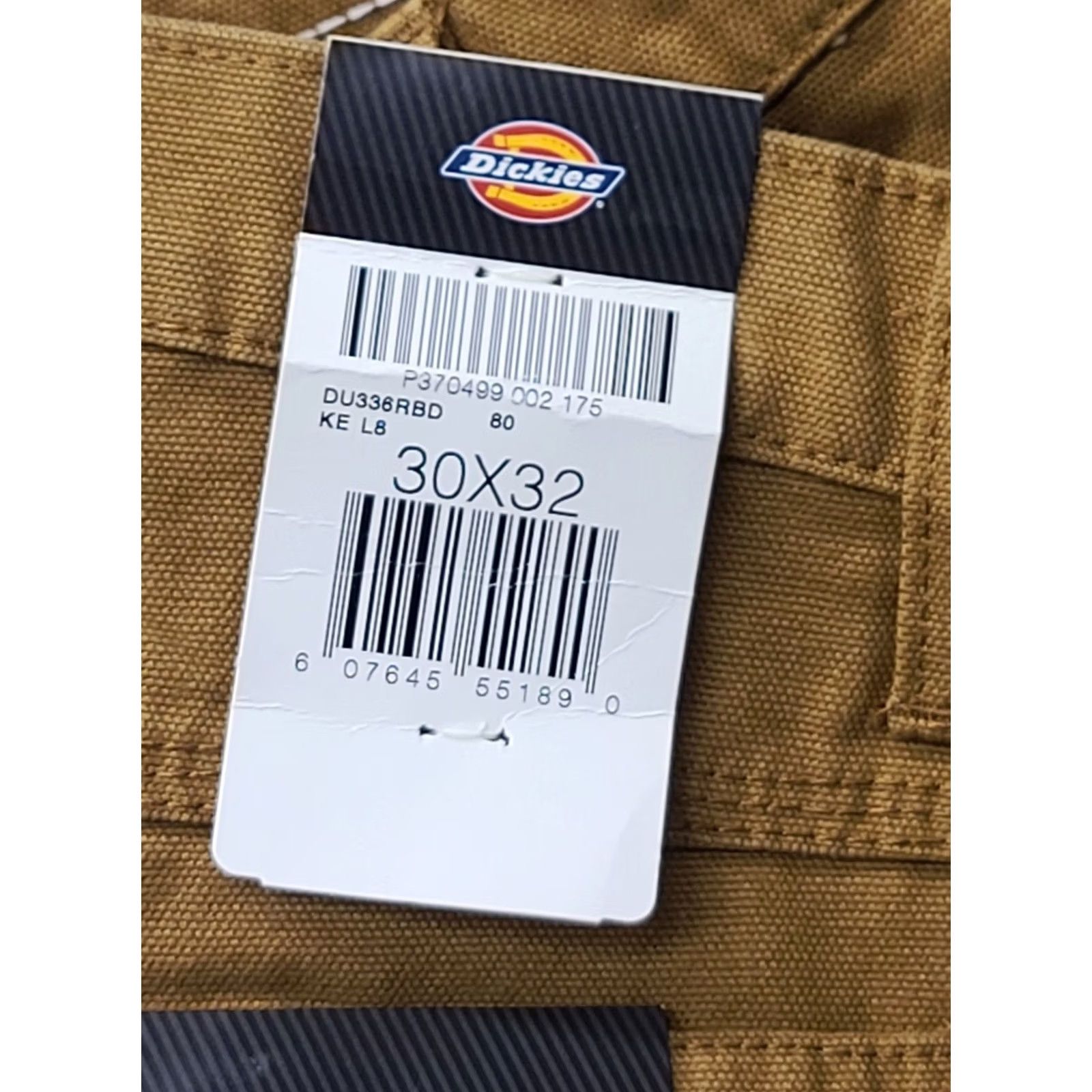 Dickies Dickies Jeans Mens 30x32 Carpenter Relaxed Fit Straight Leg Workwear Denim Brown 5-Pocket Regular Size Mens Size US 30 / EU 46 - 3 Thumbnail