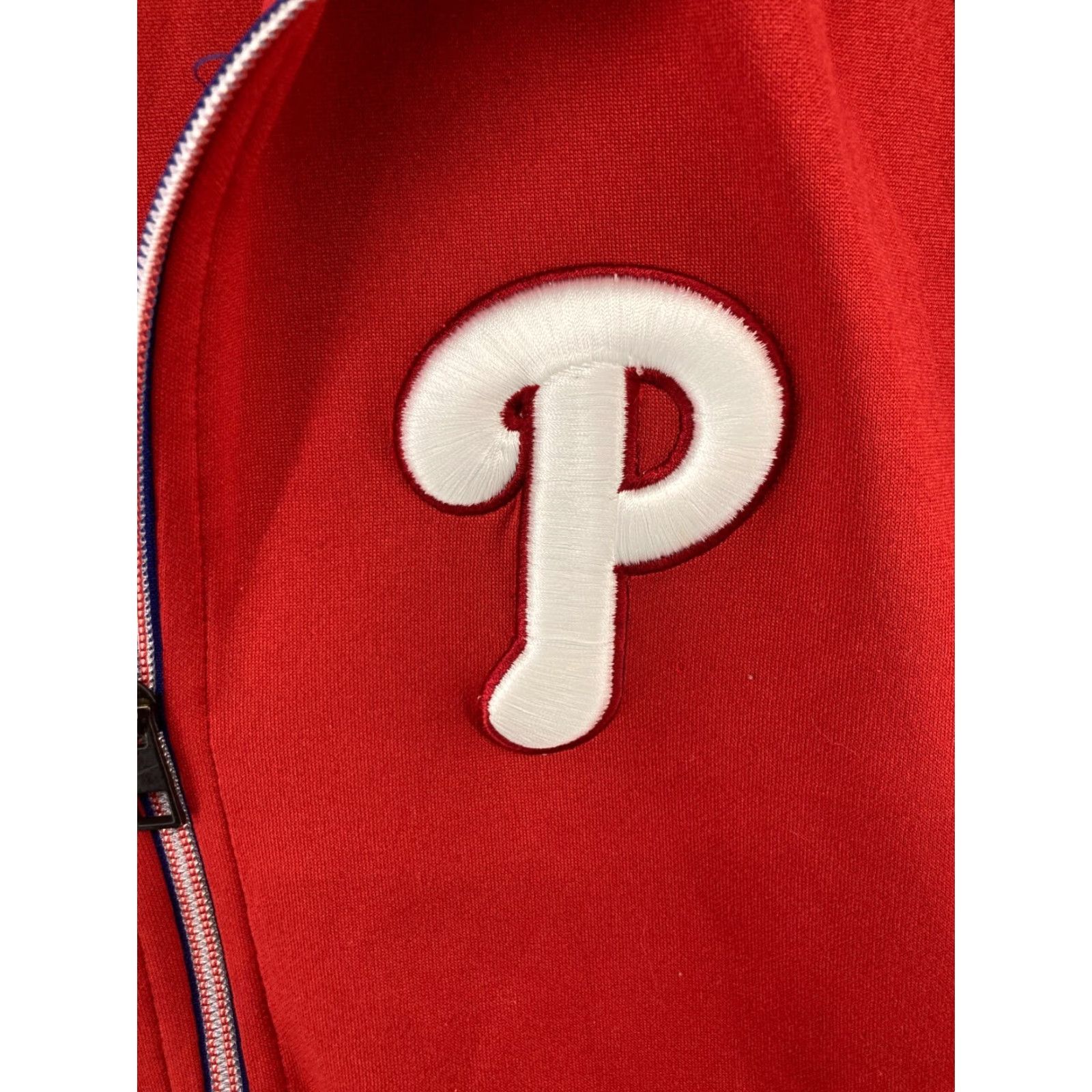 Nike Nike Jacket Women M Red Full Zip Swoosh Baseball Theme Athletic Nike Dri-FIT Size M / US 6-8 / IT 42-44 - 5 Thumbnail