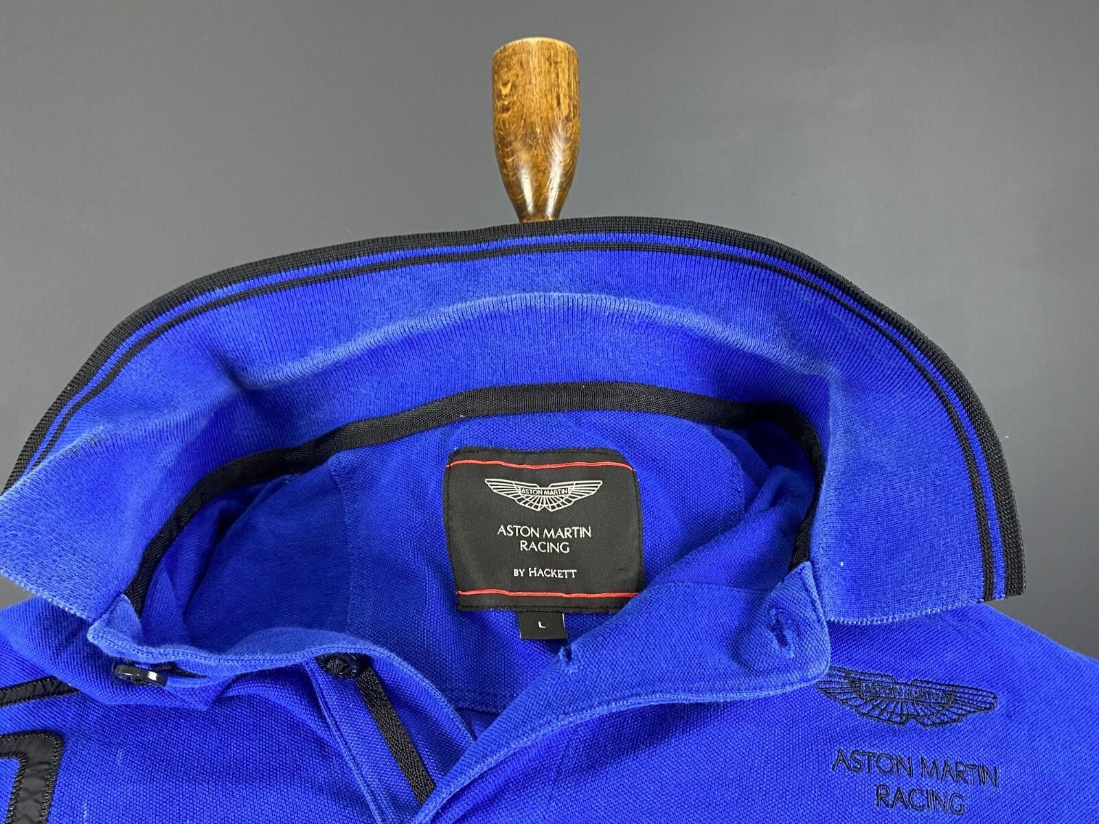 Hackett Hackett Aston Martin Racing Blue #5 Polo Shirt Size L Size US L / EU 52-54 / 3 - 10 Thumbnail