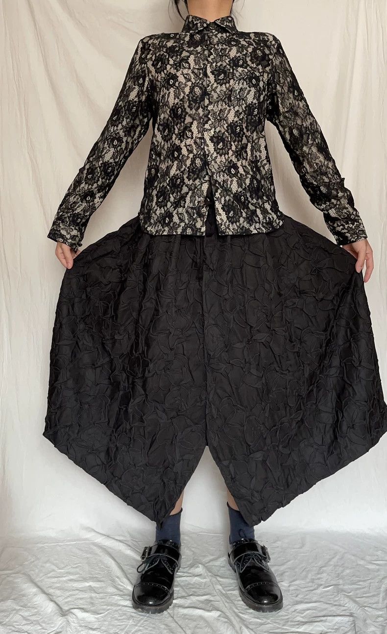 Comme des Garcons Comme des Garcons size 均码 Peony lace long-sleeved double-l Size S / US 4 / IT 40 - 6 Thumbnail
