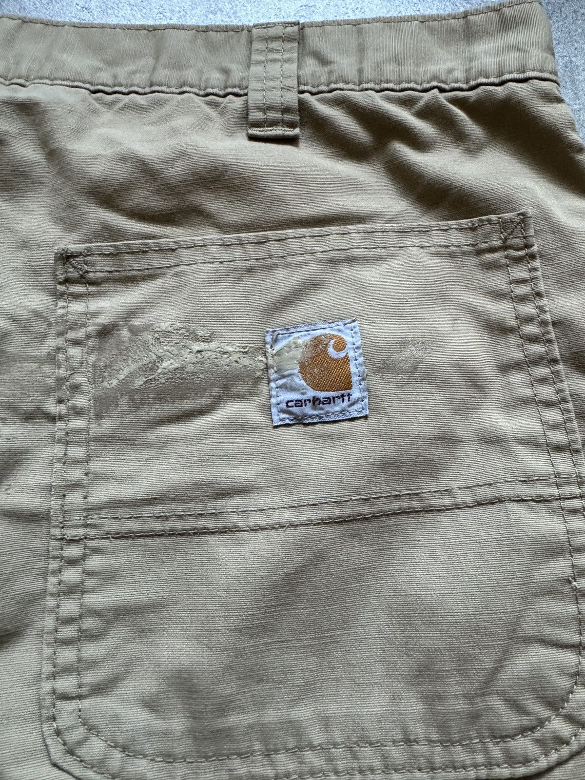 Carhartt × Vintage Carhartt wokrwear pants baggy logo vintage thrashed kanye Size US 36 / EU 52 - 4 Thumbnail