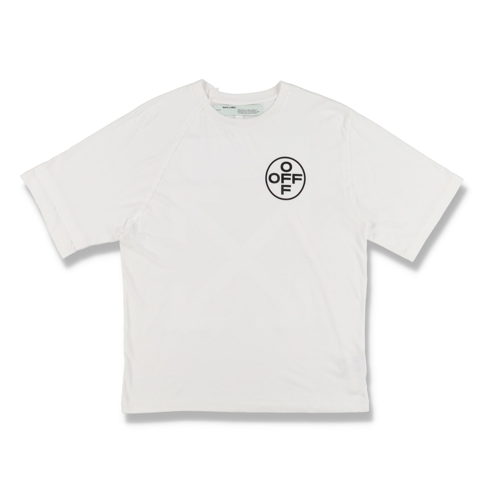 Off-White White Reconstructed Tape Arrows Logo T-Shirt Size US XL / EU 56 / 4 - 3 Thumbnail