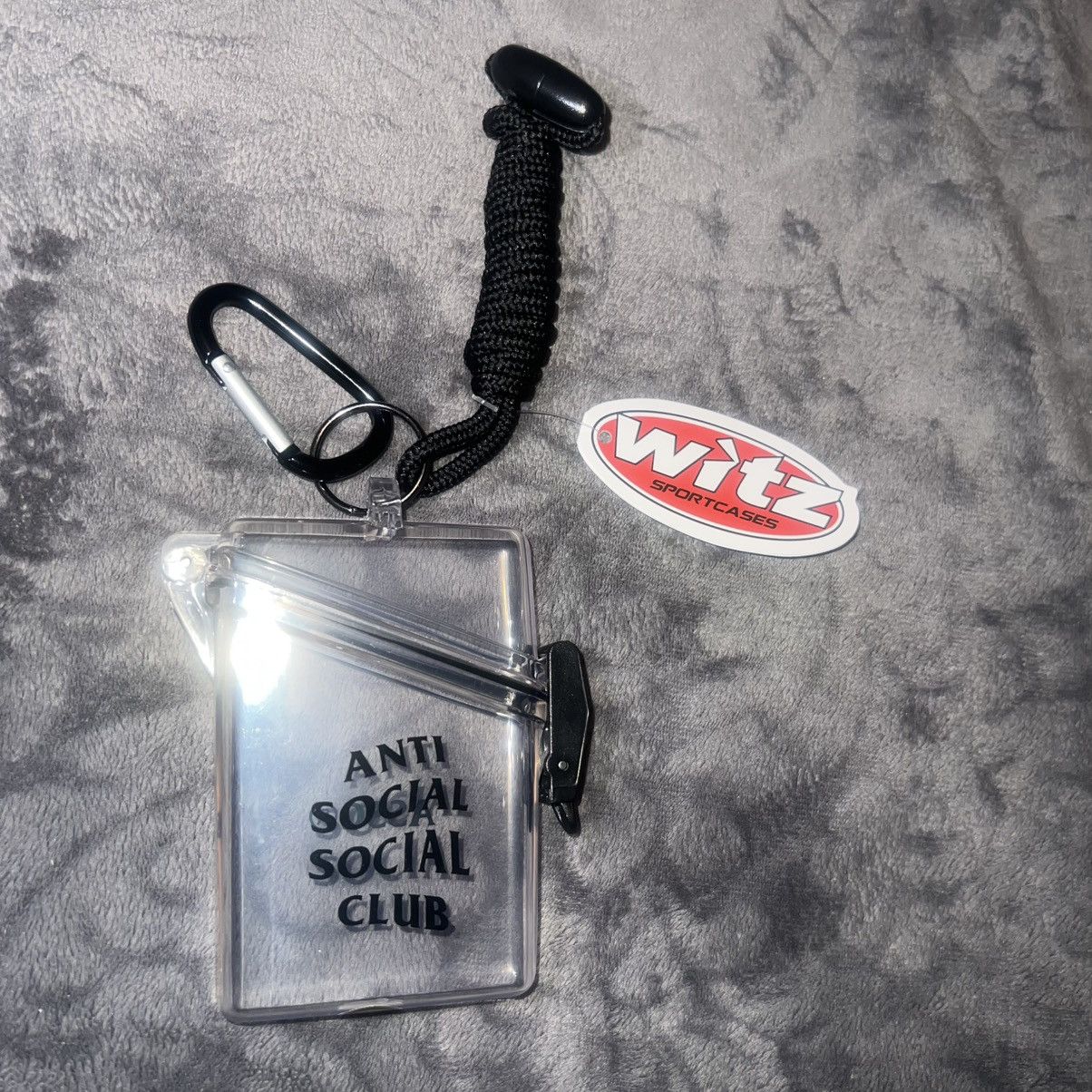 Anti Social Social Club NEW Anti Social Social Club Capitalize Card Holder Clear Size ONE SIZE - 2 Thumbnail