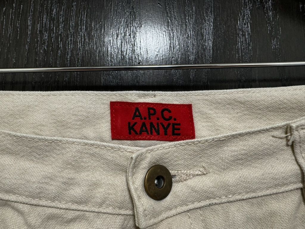 A.P.C. × Kanye West Putty Denim Jeans Size US 35 - 3 Thumbnail