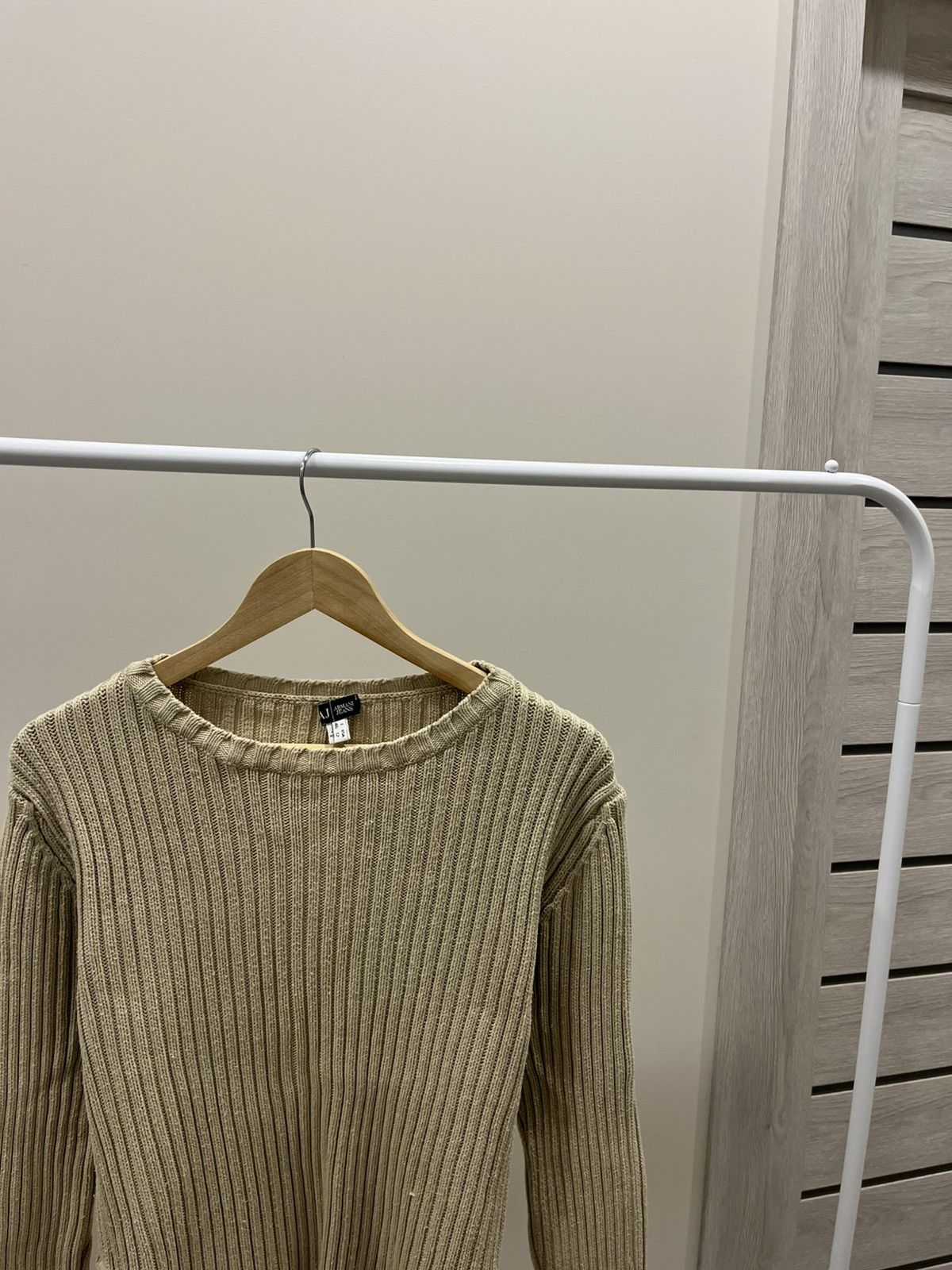 Giorgio Armani Vintage Giorgio Armani Wool Knit Sweater Y2K Style Japan 90s Size XL / US 12-14 / IT 48-50 - 1 Thumbnail
