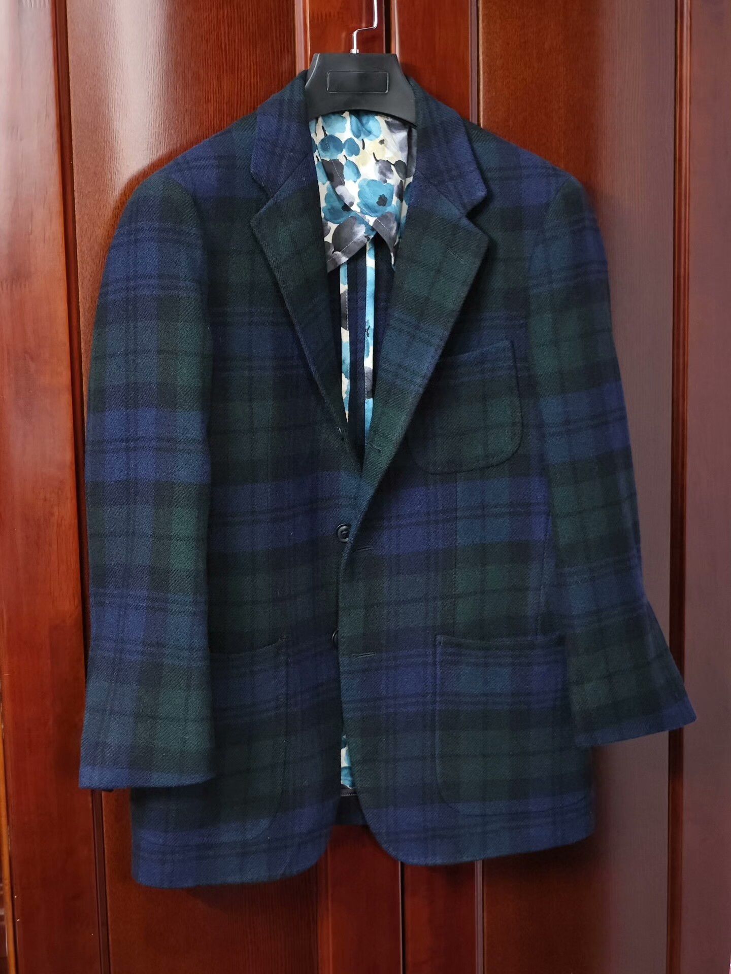 Japanese Brand Custom British Tweed Wool Blazer Size US S / EU 44-46 / 1 - 1 Thumbnail