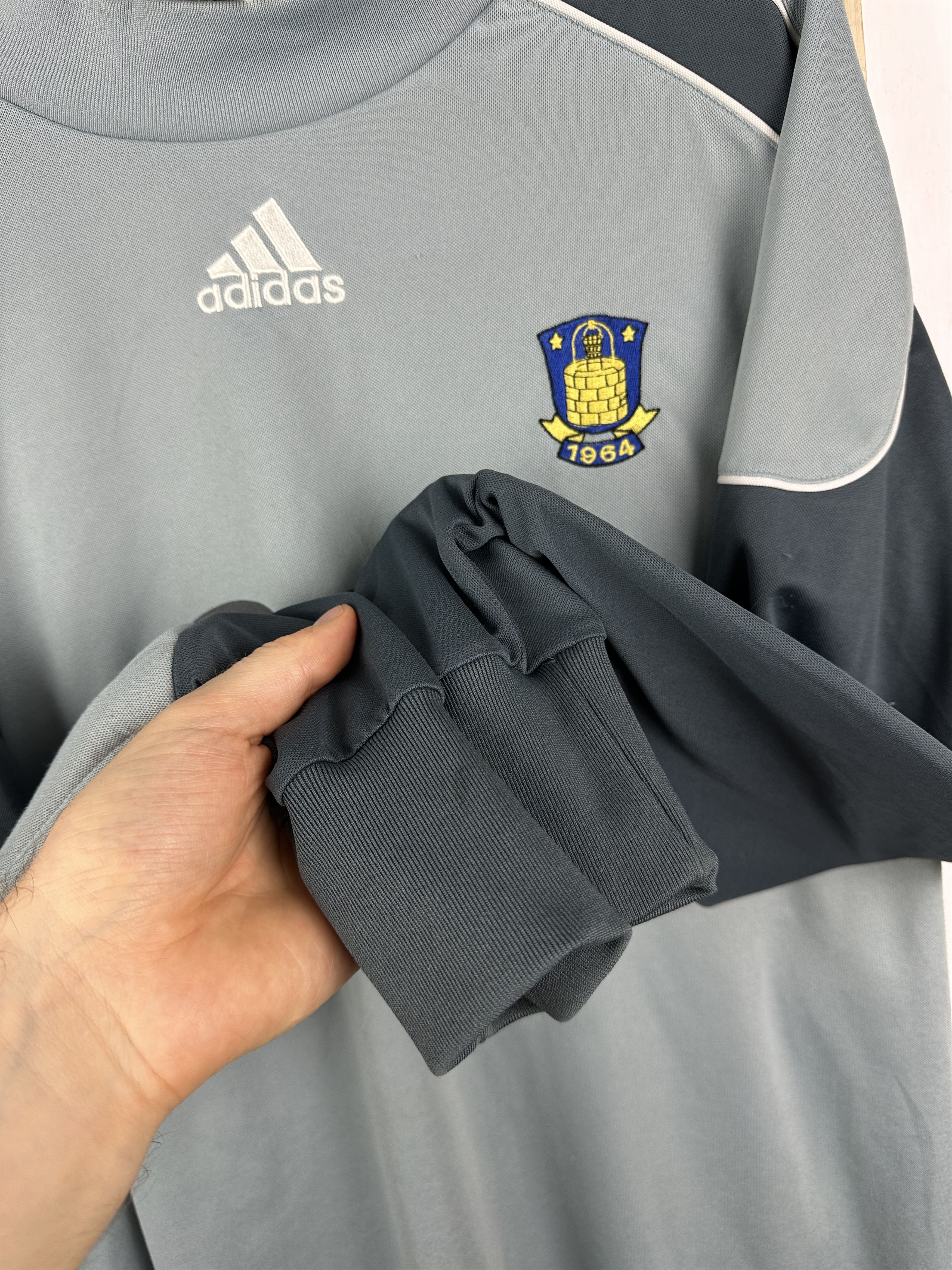Adidas Brondby Goalkeeper football shirt 2006 Jersey Adidas Rare Size US XL / EU 56 / 4 - 10 Thumbnail