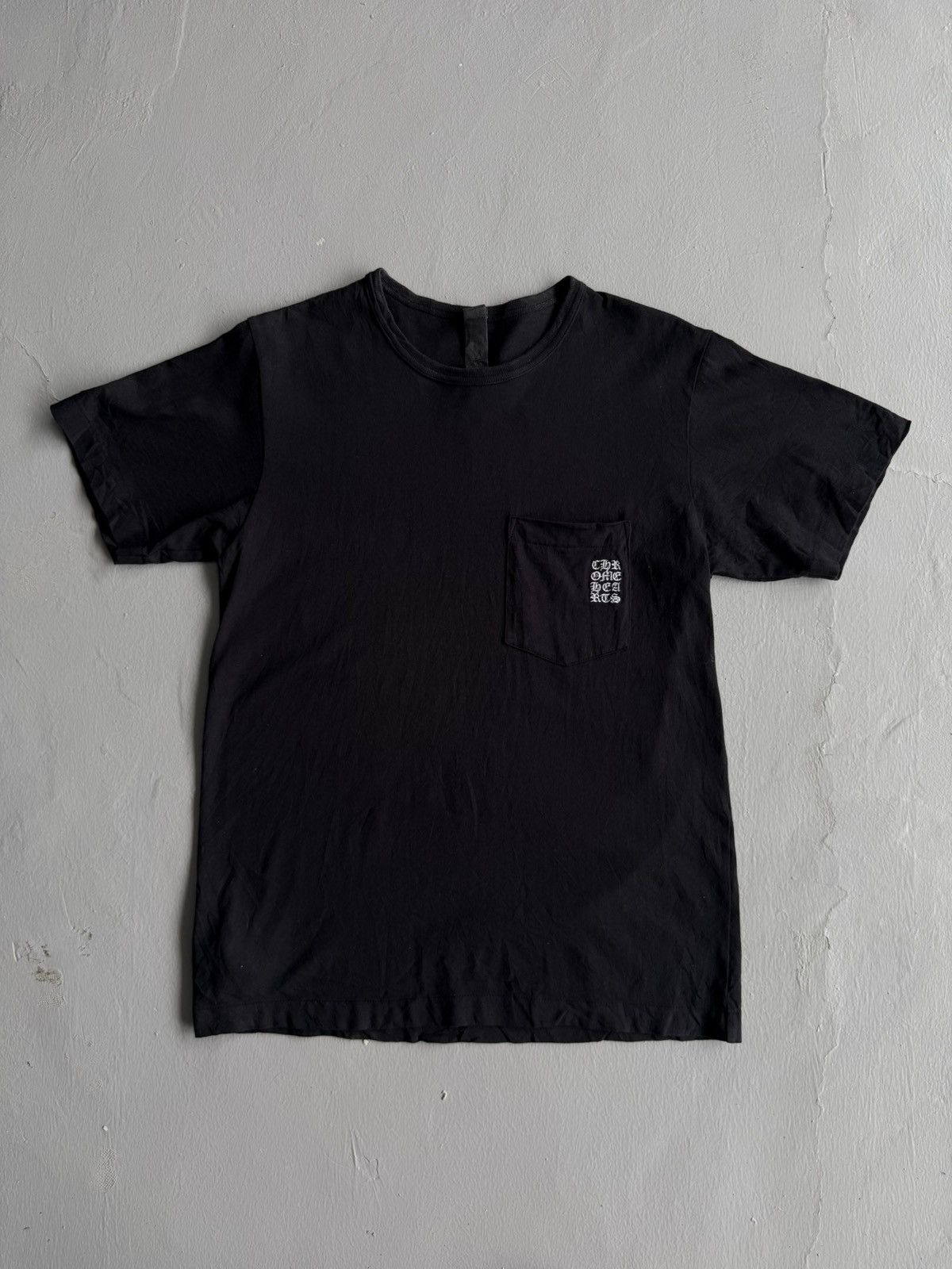 Chrome Hearts Rare - Embroidered EyeChart Tee Leather Tag Size US M / EU 48-50 / 2 - 2 Thumbnail
