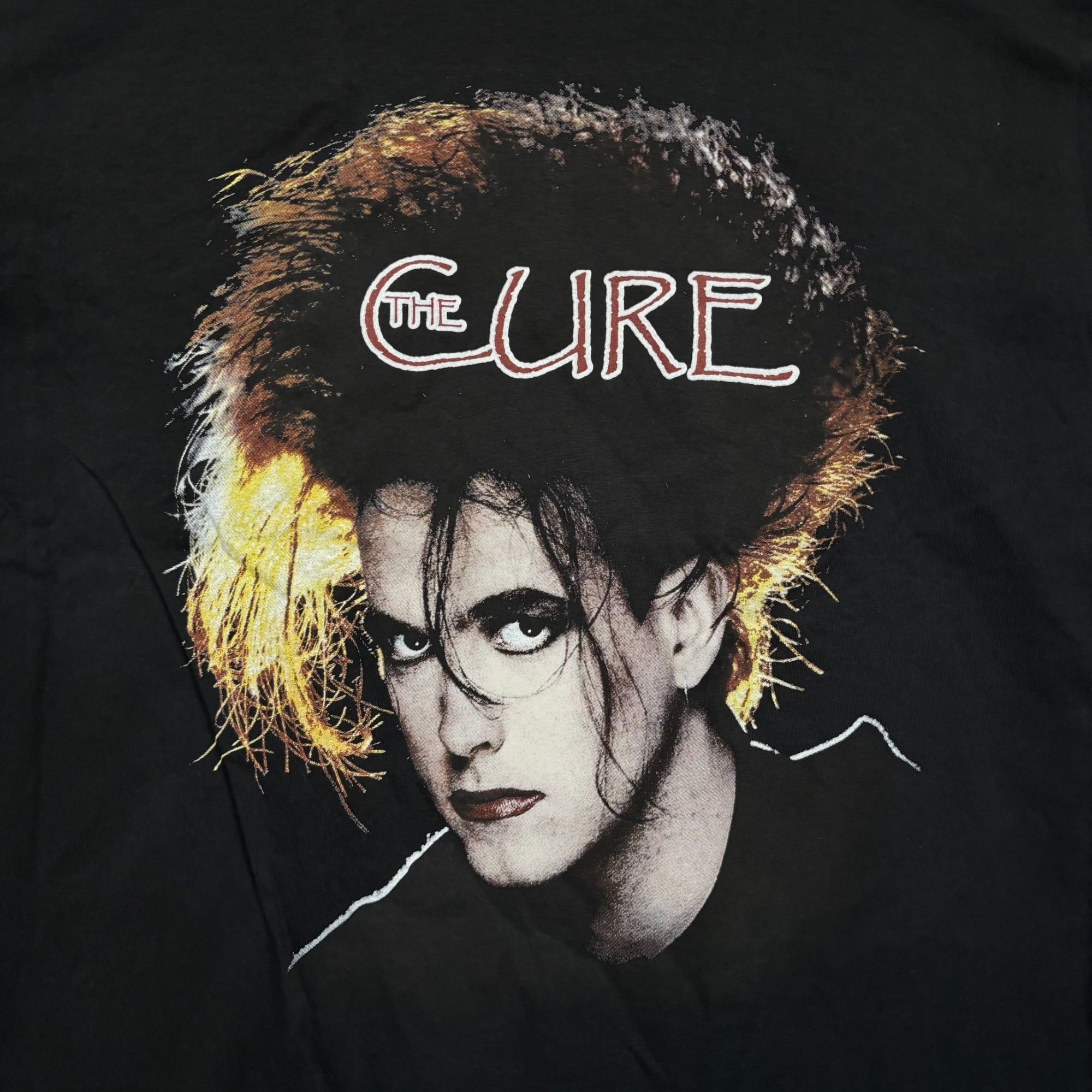The Cure The Cure Big Hair Robert Smith Portrait New Wave Band Tee L Size US L / EU 52-54 / 3 - 2 Thumbnail