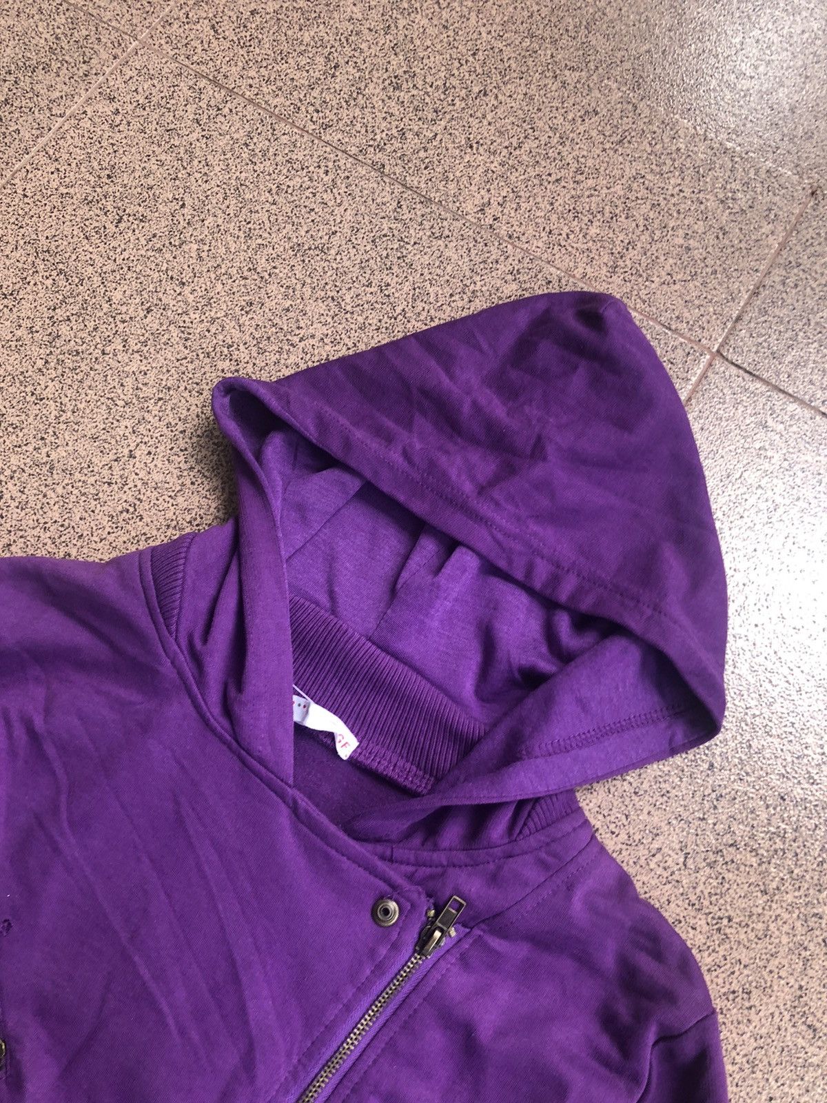 Japanese Brand Gf Assymetrical Zipper Hoodie Size US S / EU 44-46 / 1 - 4 Thumbnail