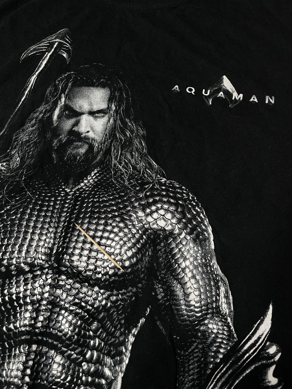 Vintage 🔥Offers🔥Aquaman Vintage Y2K Tee Spellout Hype Size US XXL / EU 58 / 5 - 5 Thumbnail