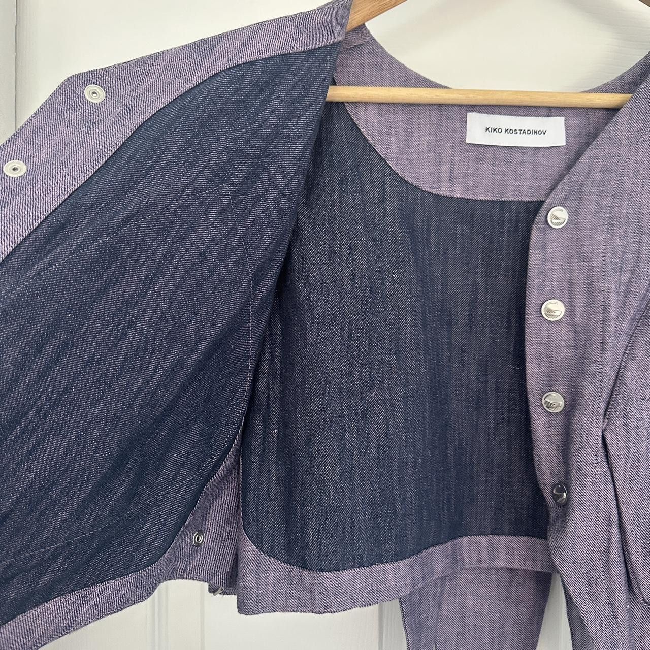 Kiko Kostadinov Kiko Kostadinov SS22 Men’s Purple Torino Vest Size 46R - 6 Thumbnail