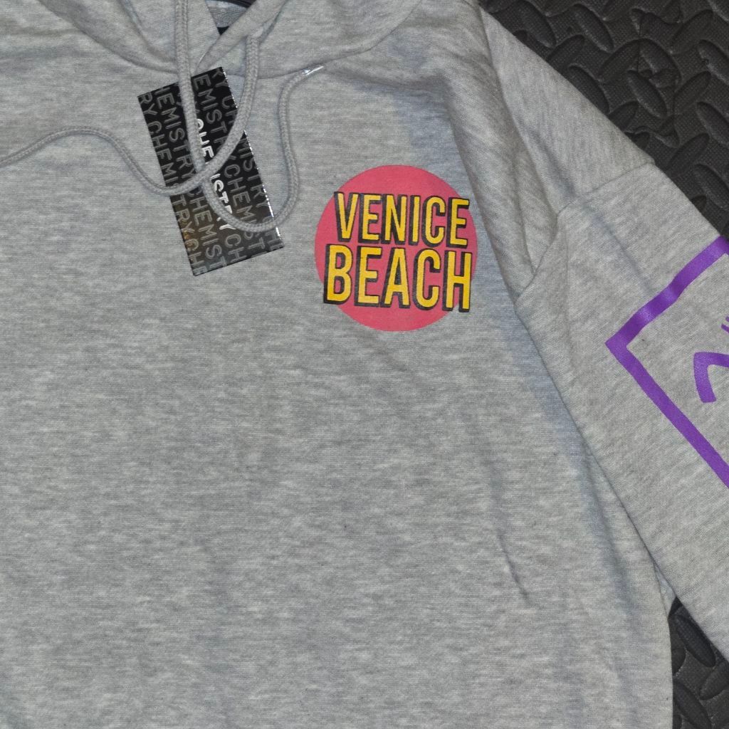 Chemistry Men's CHEMISTRY Gray Venice Beach Skater Hoodie M Size US M / EU 48-50 / 2 - 3 Thumbnail
