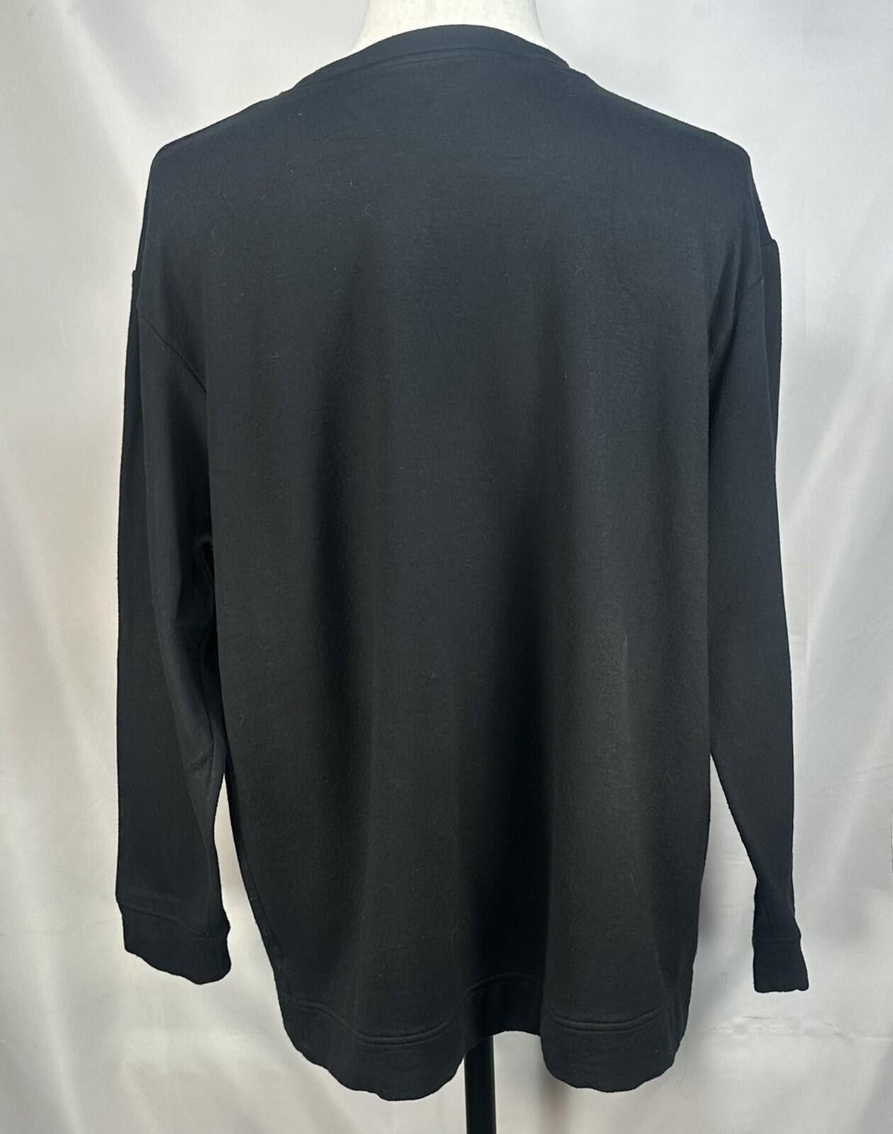 Orvis Orvis Long Sleeve Fleece Pullover Sweatshirt Black Mens XL Size US XL / EU 56 / 4 - 2 Thumbnail
