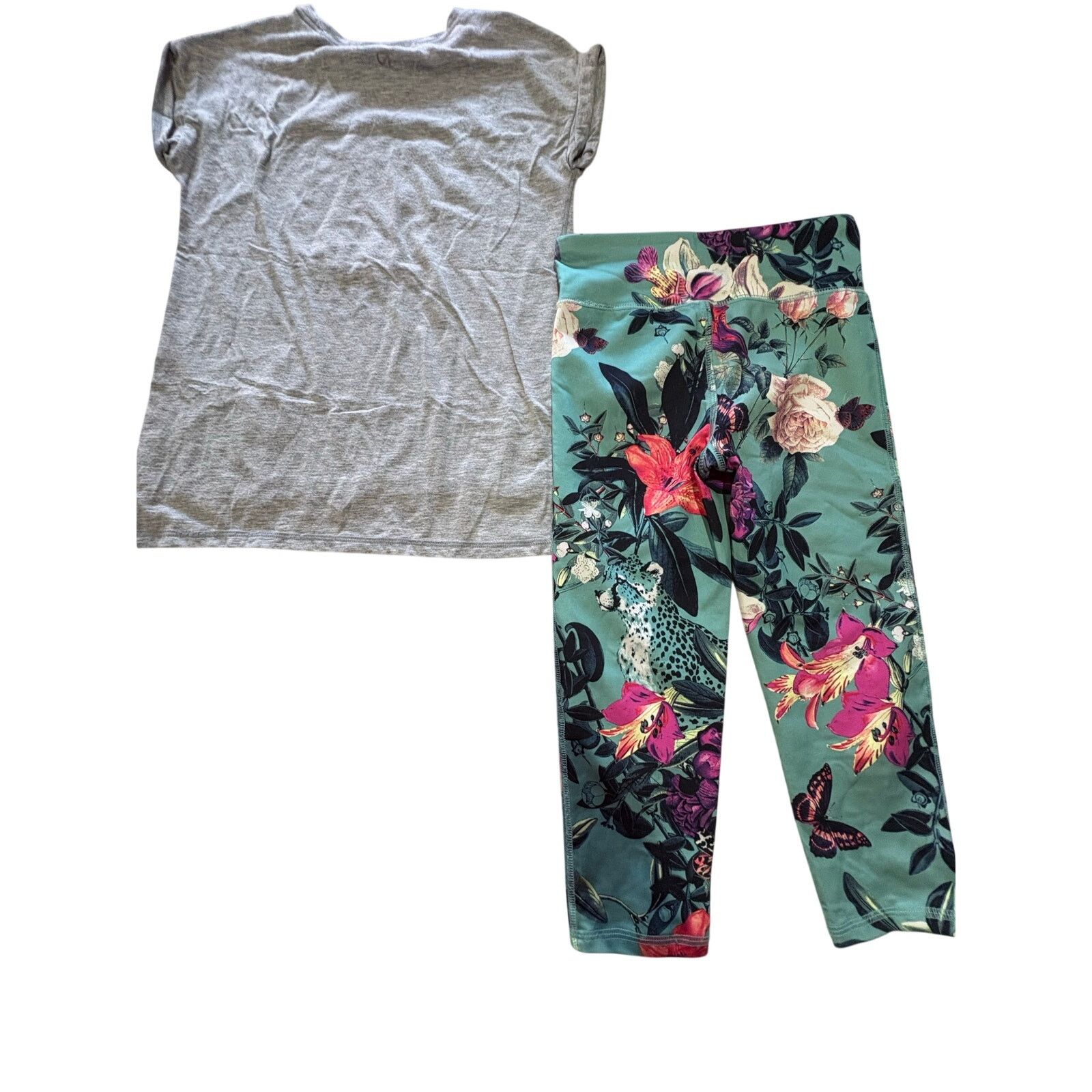 Gap GapFit Women’s Athletic Outfit Gray Leggings Size M Size 32" / US 10 / IT 46 - 8 Thumbnail