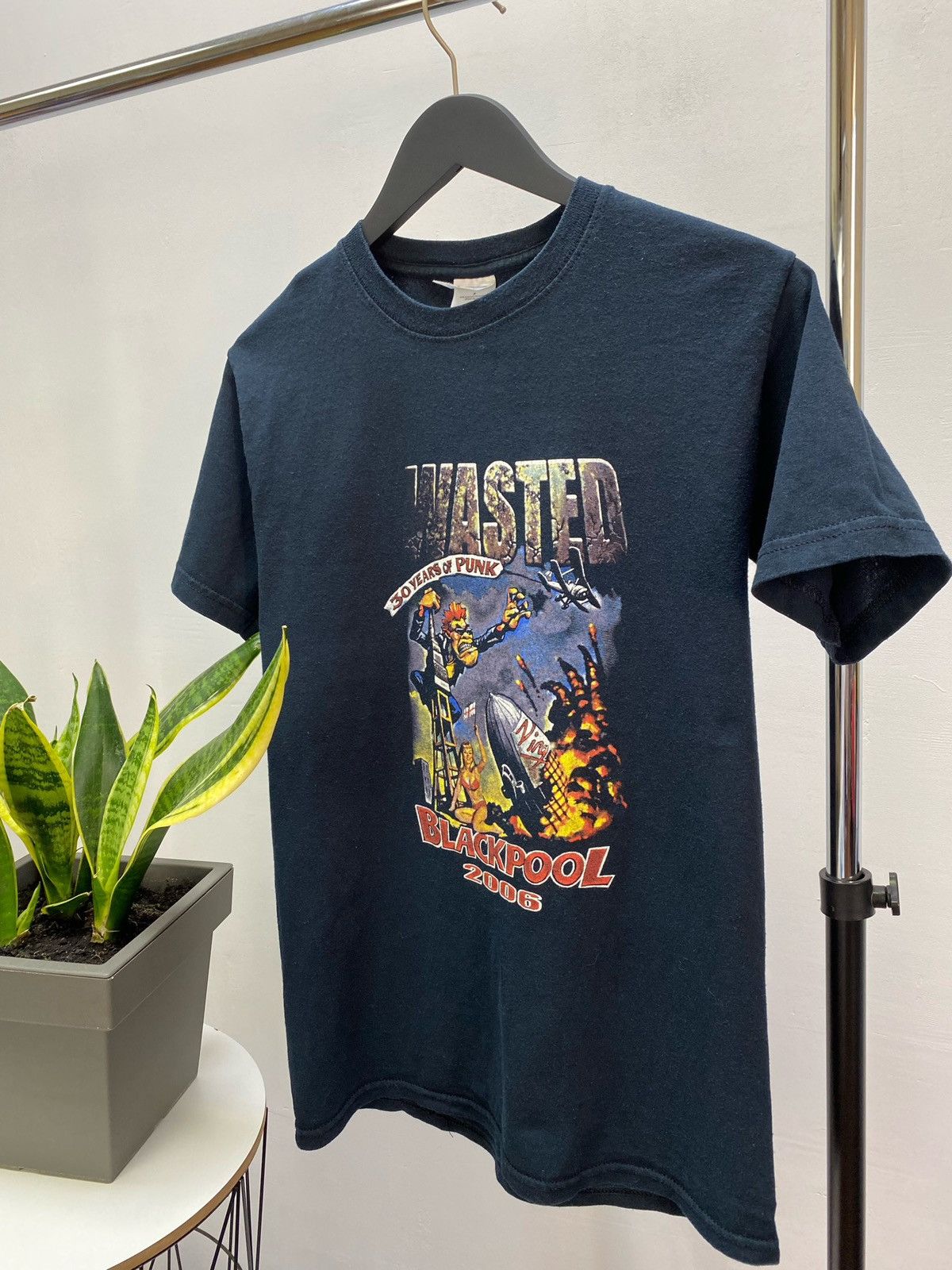 Band Tees Vintage 2006 Wasted 2006 - 30 Years Of Punk Festival Size US S / EU 44-46 / 1 - 2 Thumbnail