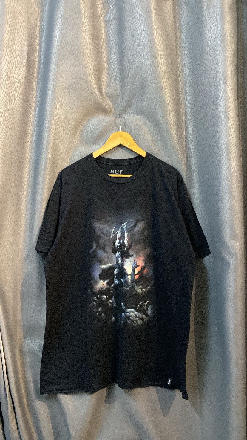 Huf HUF X FRAZETTA DEATH DEALER SKATE TSHIRT XL Size US XL / EU 56 / 4 - 1 Thumbnail