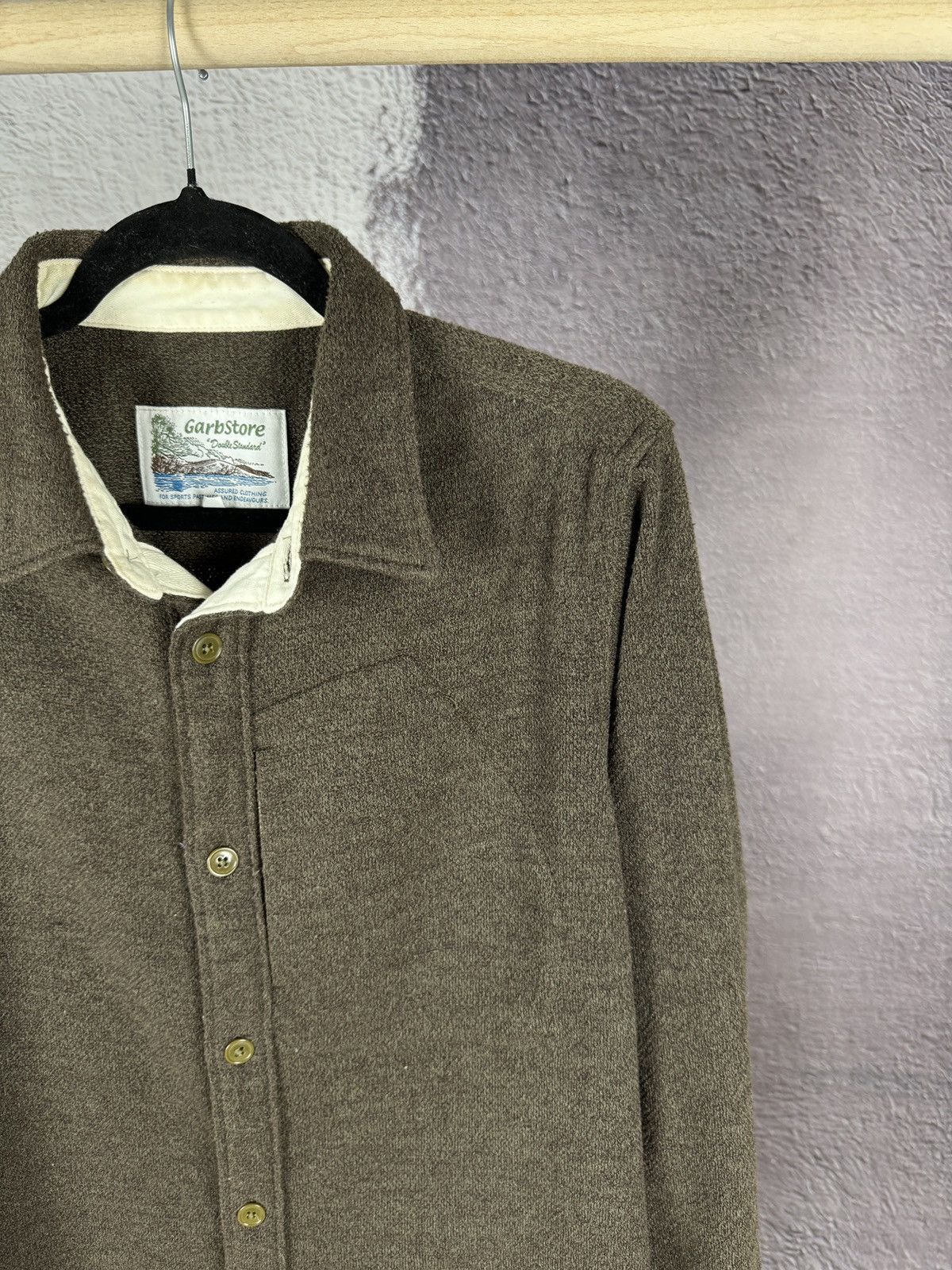 Flannel × Garbstore Garbstore double standard side front pocket flannel shirt Size US M / EU 48-50 / 2 - 4 Thumbnail