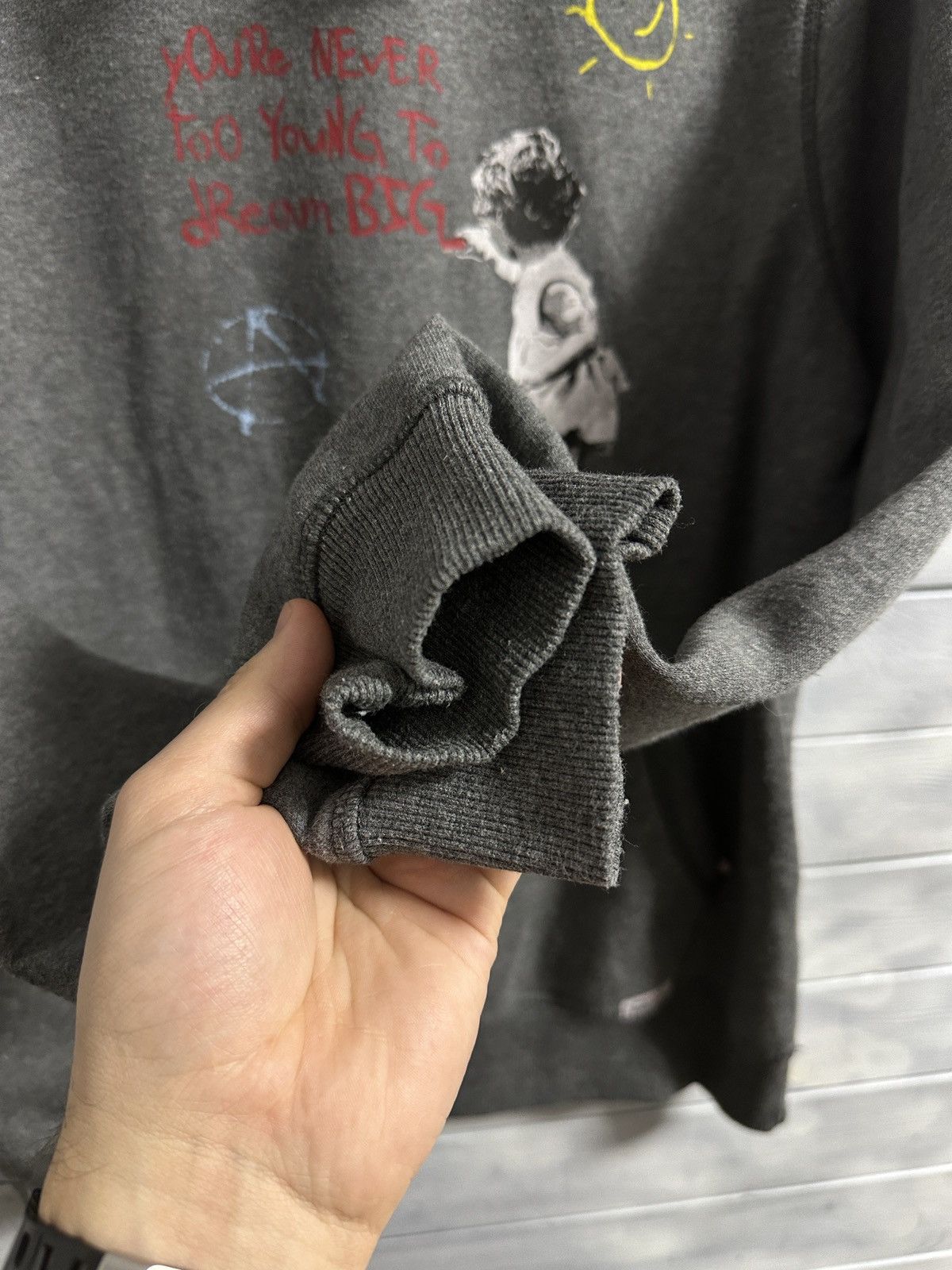 Japanese Brand Rare Vintage Hoodie Brandalised By Home Base Banksys Graffit Size US M / EU 48-50 / 2 - 6 Thumbnail