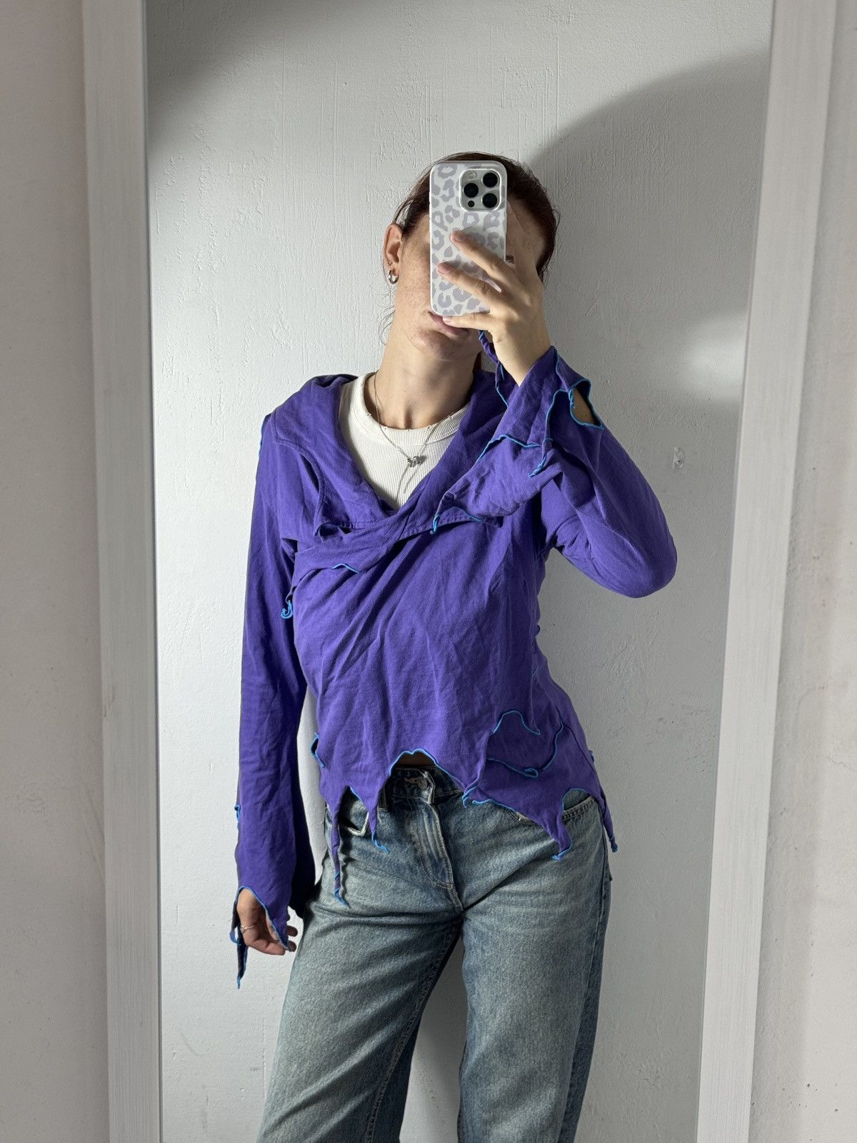 Other VINTAGE AVANT GARDE PATCHWORK HOODIE Size S / US 4 / IT 40 - 7 Thumbnail